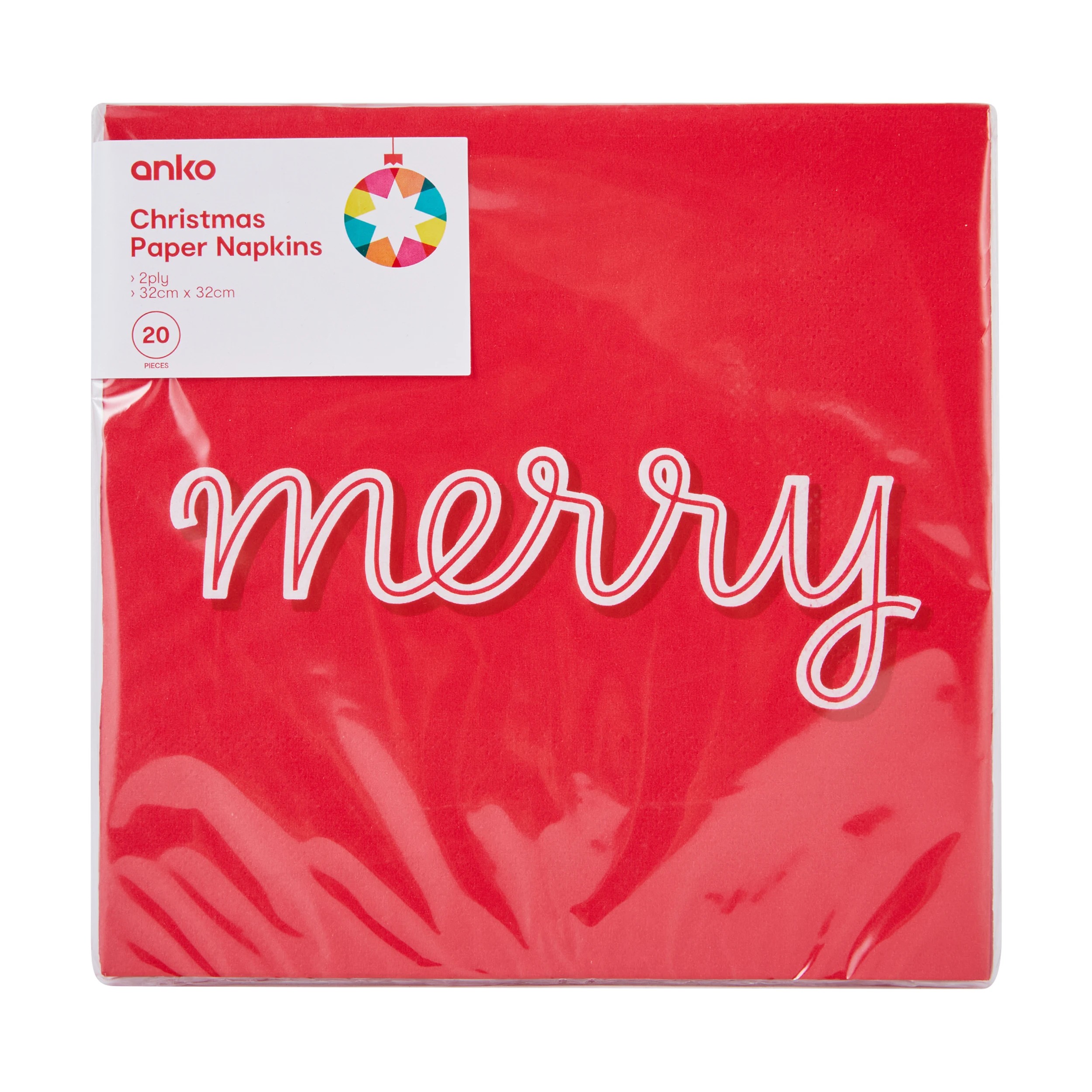 4 20 Piece Christmas Paper Napkins, 4 of 4