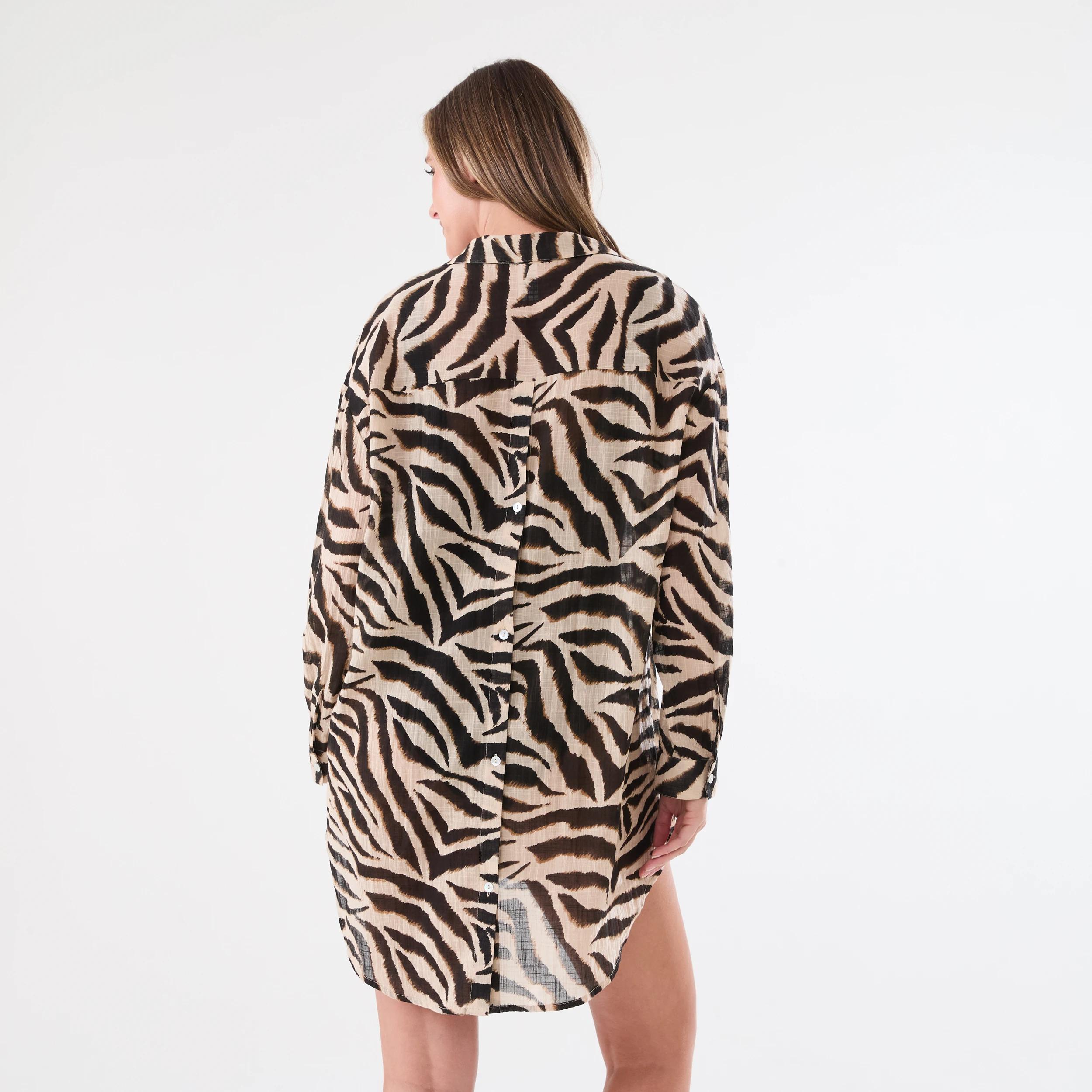 5 Cover Up Shirt Zebra, 5 of 8
