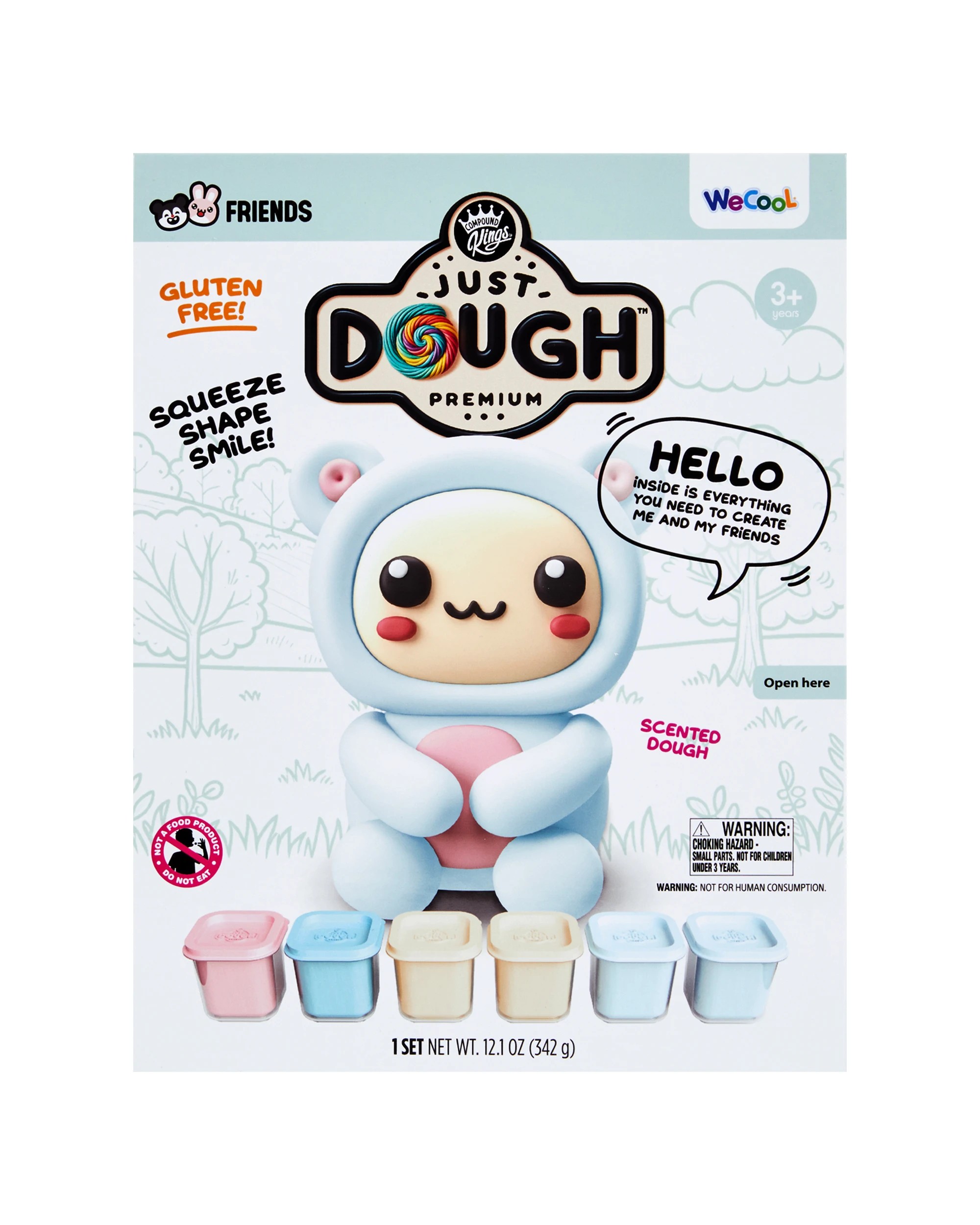 1 Just Dough Bear Character Pack, 1 of 4