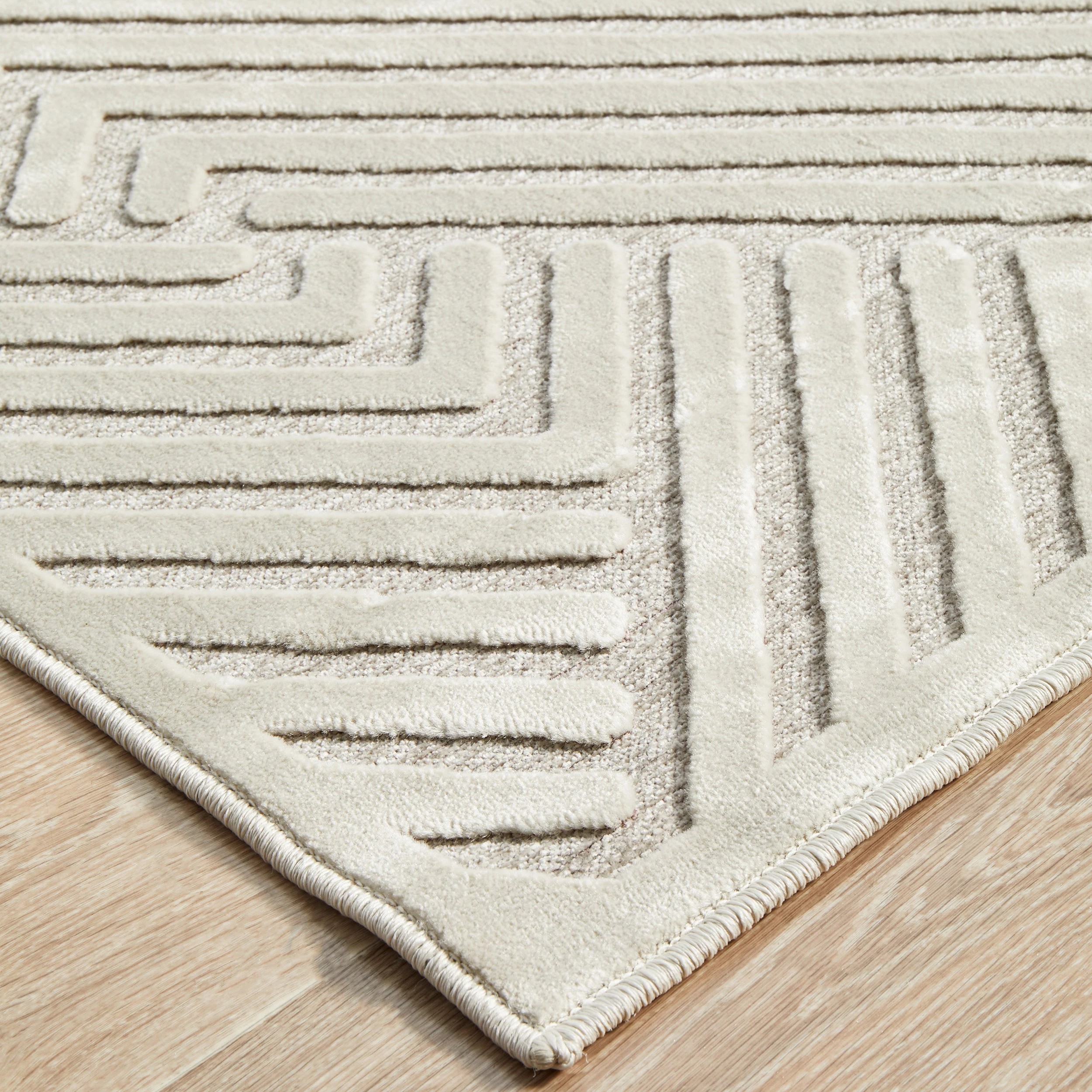 5 Common Ground Rugs Citadel 47 230x160cm - White, 5 of 9