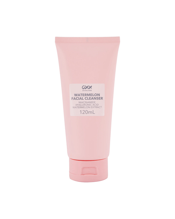 OXX Skincare Watermelon Facial Cleanser 120ml - Niacinamide, Hyaluronic Acid and Watermelon Extract
