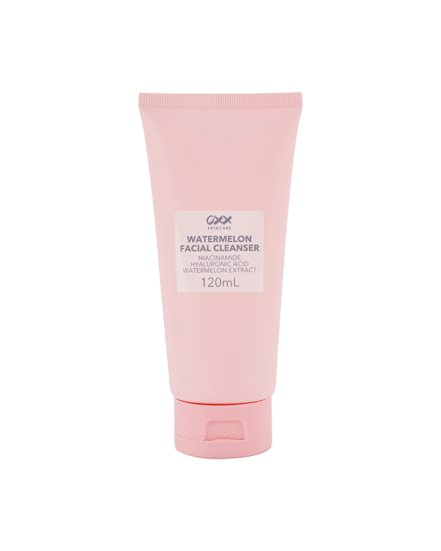 OXX Skincare Watermelon Facial Cleanser 120ml - Niacinamide, Hyaluronic Acid and Watermelon Ext