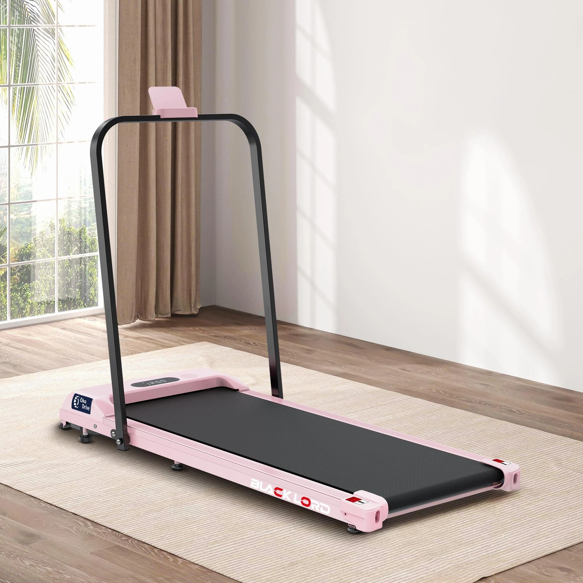 9 Black Lord Treadmill Electric Walking Pad Home Office Gym Fitness Foldable - Pink, 9 of 9