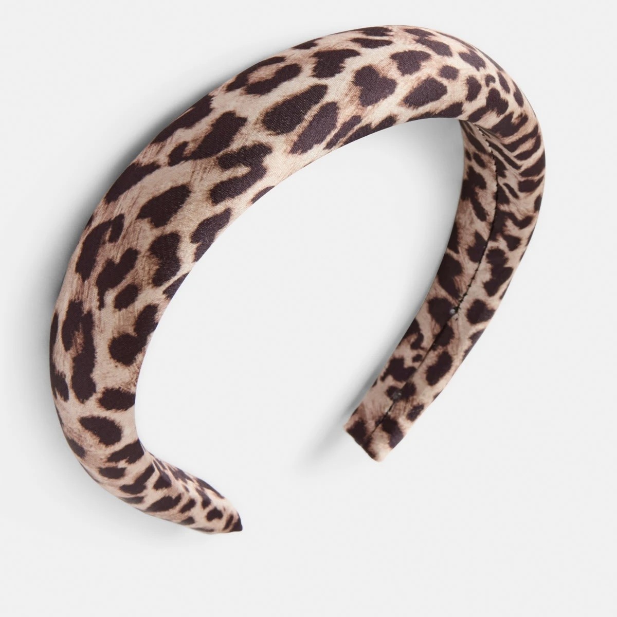 4 Leopard Stretch Headband - Brown, 4 of 6