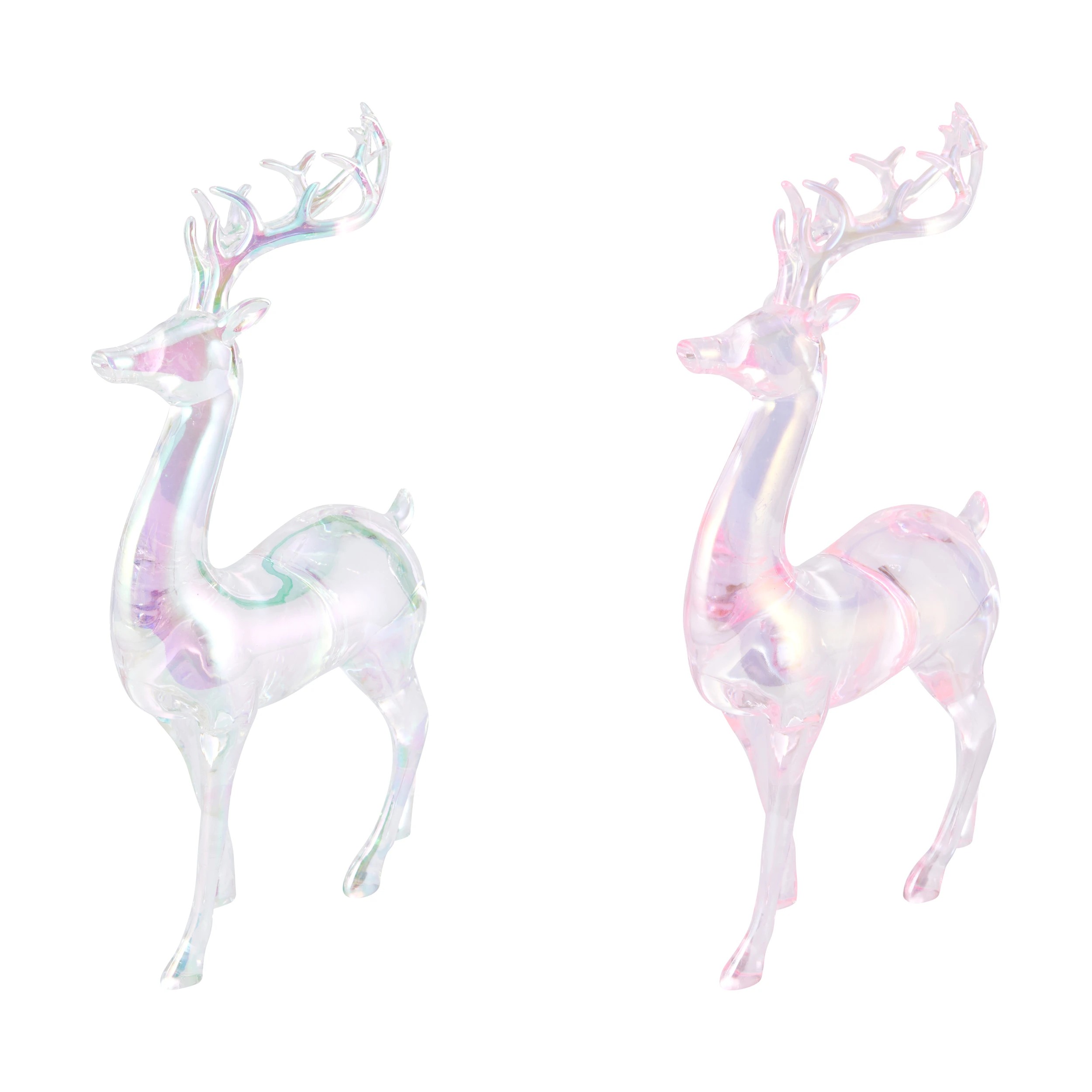 3 Iridescent Reindeer - Assorted, 3 of 5