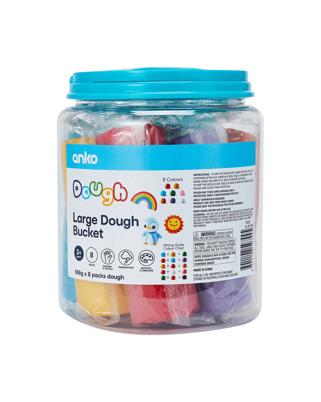 8 Piece Dough Large Bu