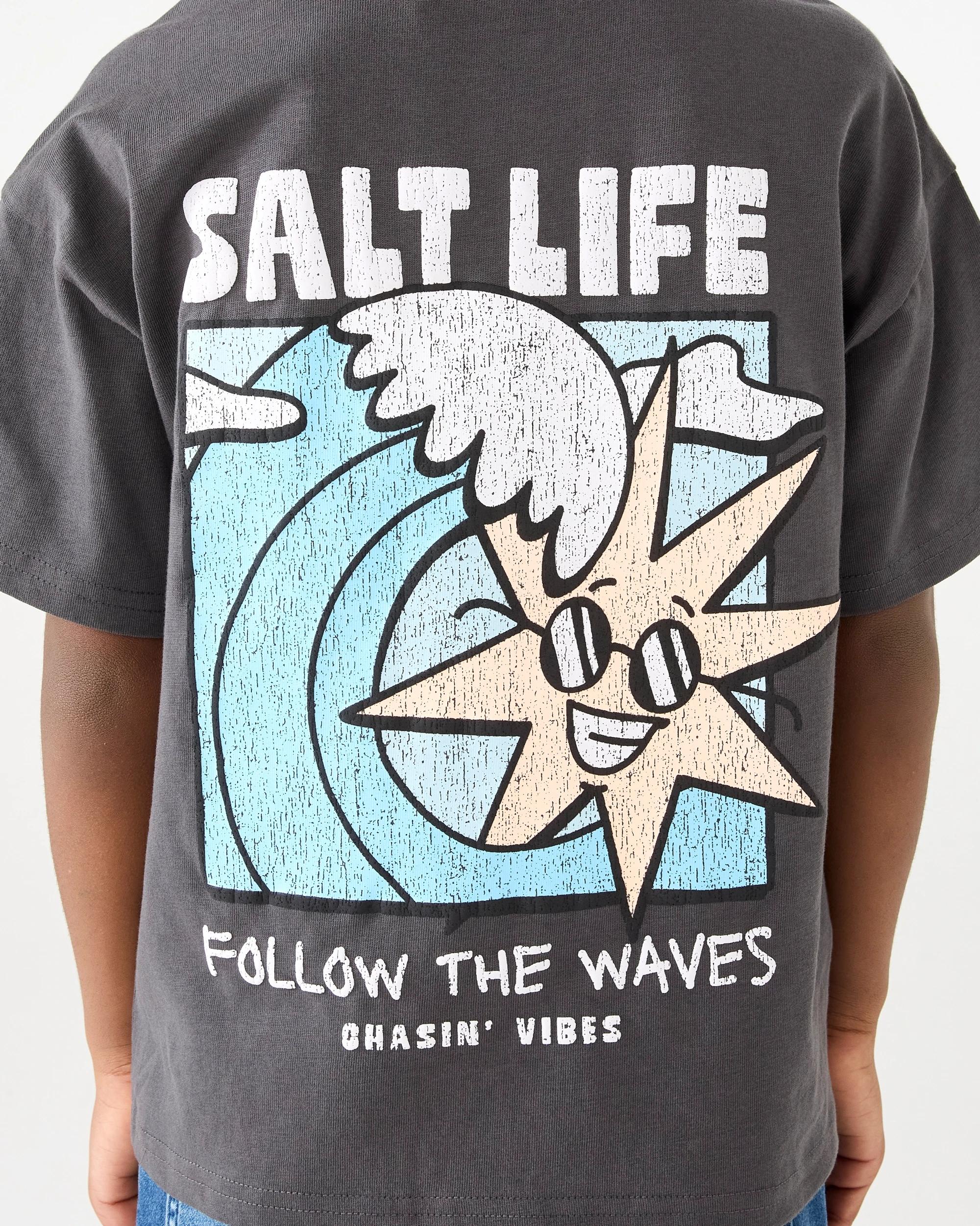 6 Oversized Printed T-shirt Gry Sun, 6 of 8