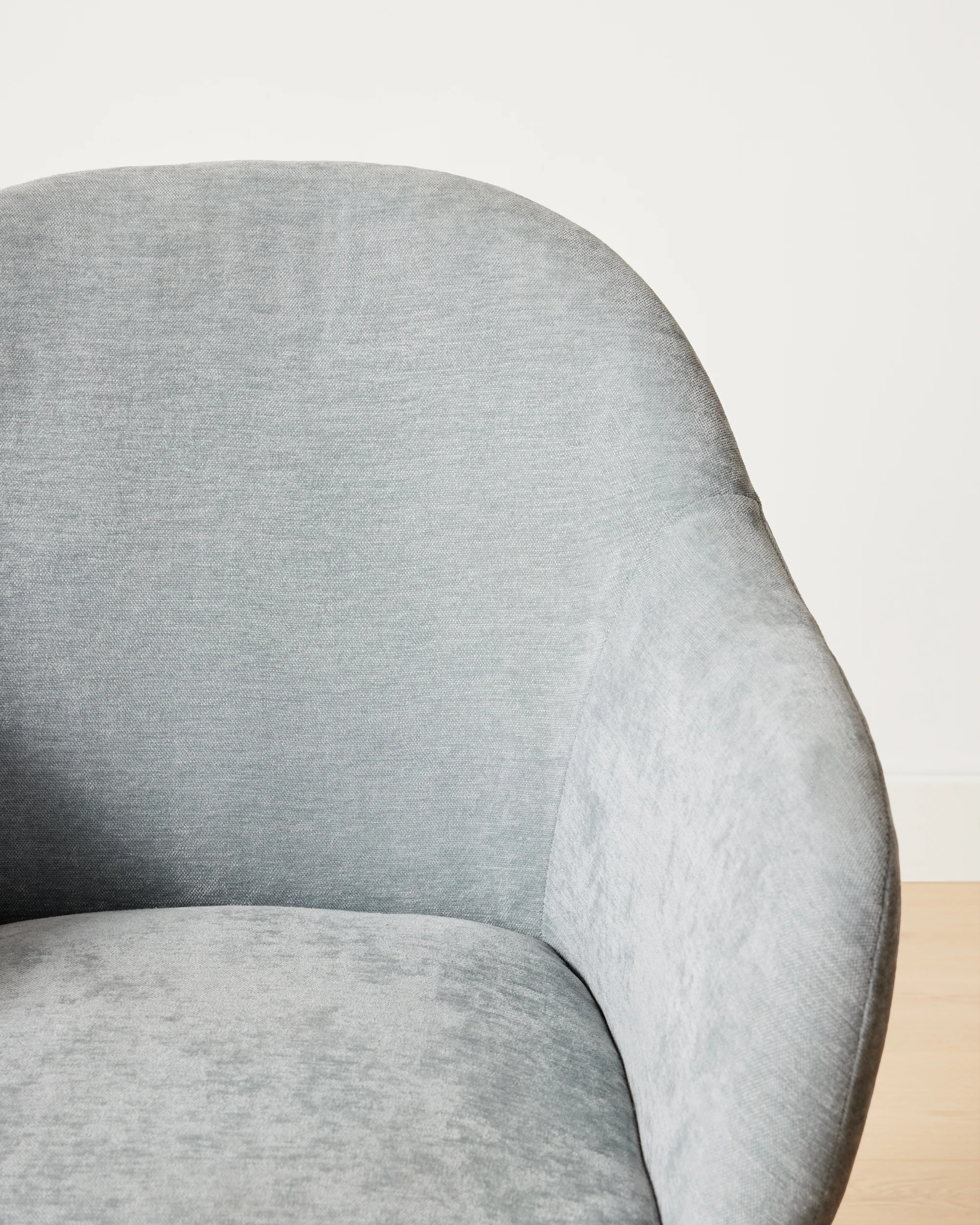 6 Gigi Swivel Dining Chair - Blue, 6 of 9