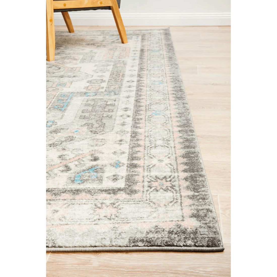 6 Rug Culture Avenue 704 Silver Rug - 10 mm Polypropylene, Power-Loomed (Made in Turkey) - Silver, 6 of 7