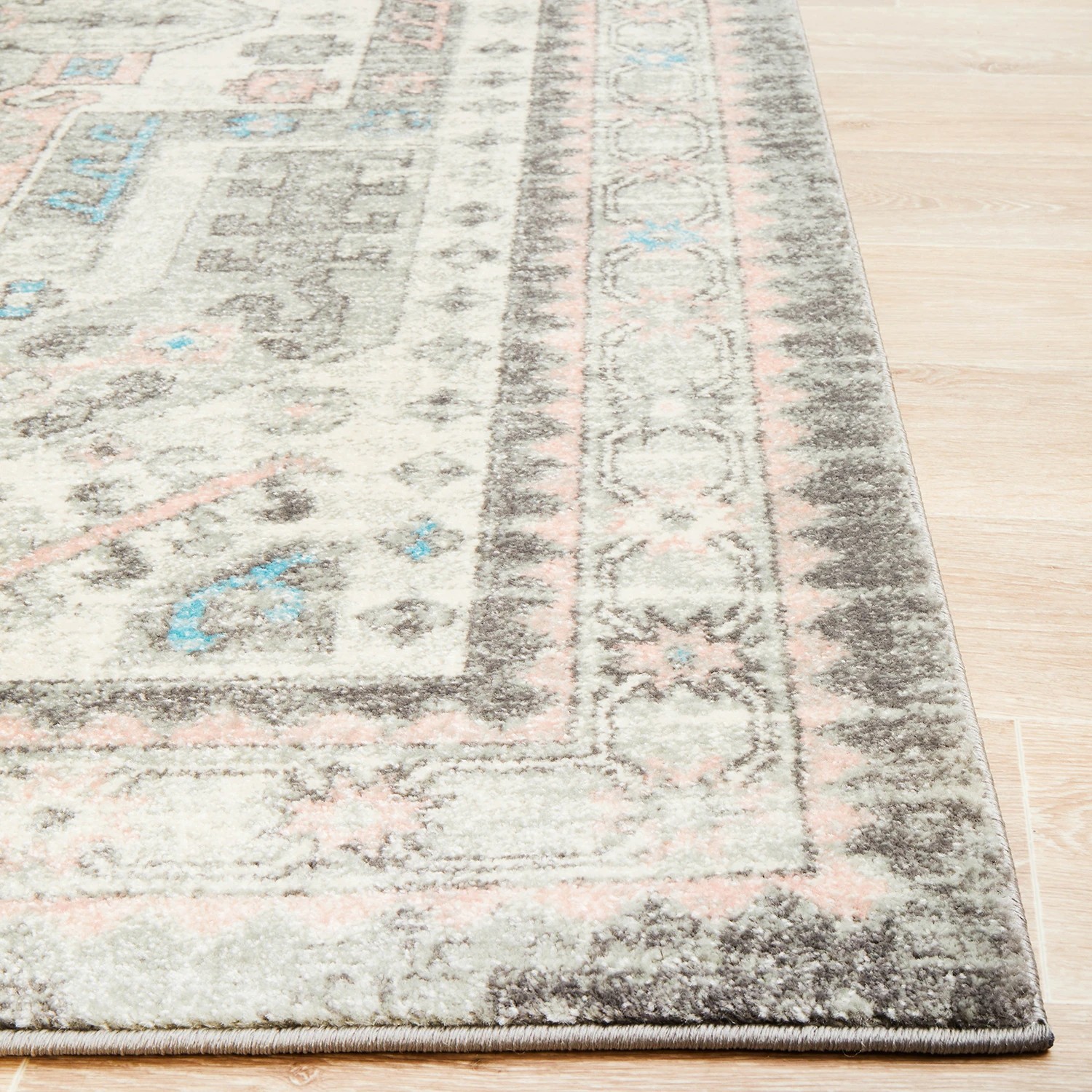 6 Common Ground Rugs Mason 704 230x160cm - Medium Power Loomed Pet Friendly Floor Rug - Grey, 6 of 9