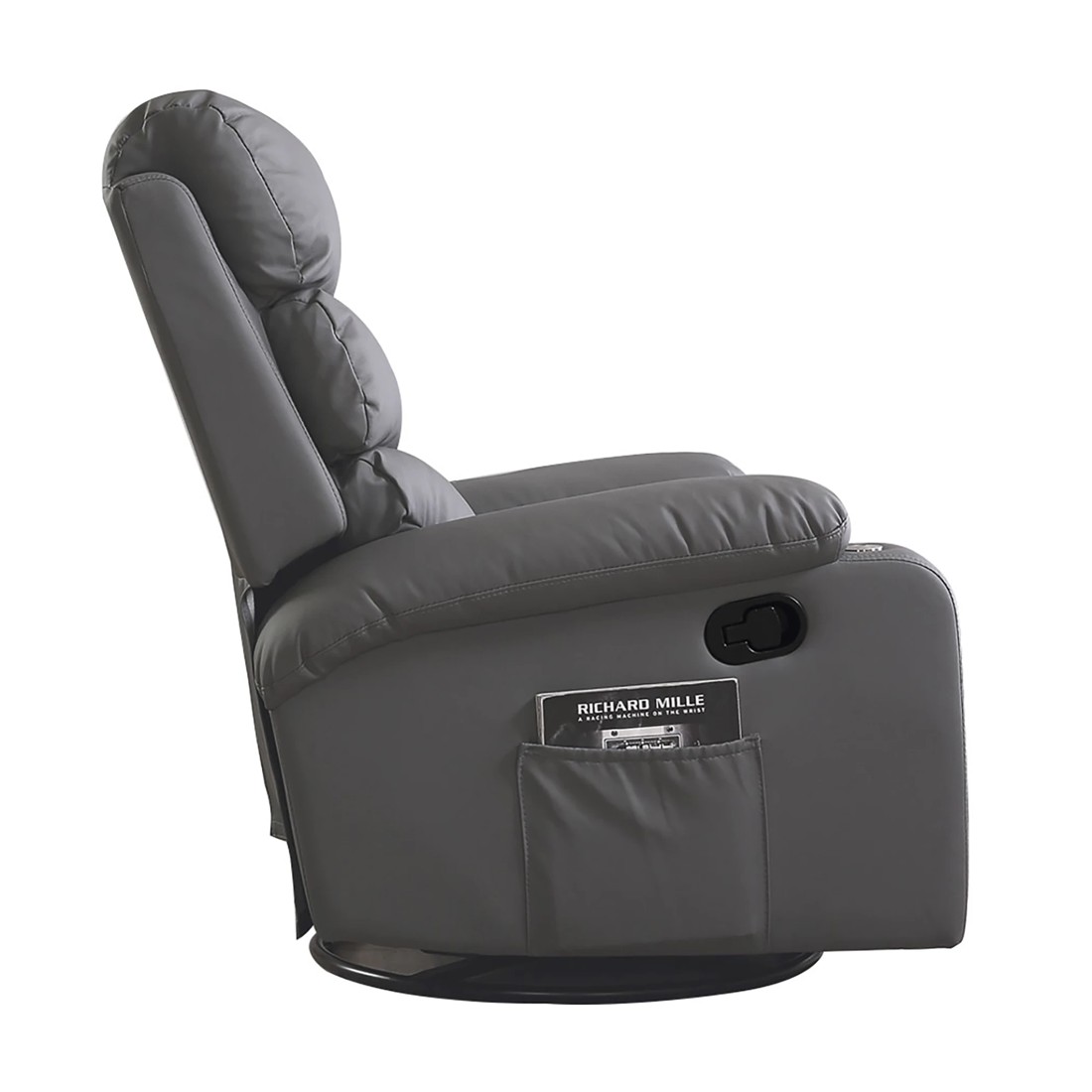 2 Levede Heated Massage Chair - Grey, 2 of 6