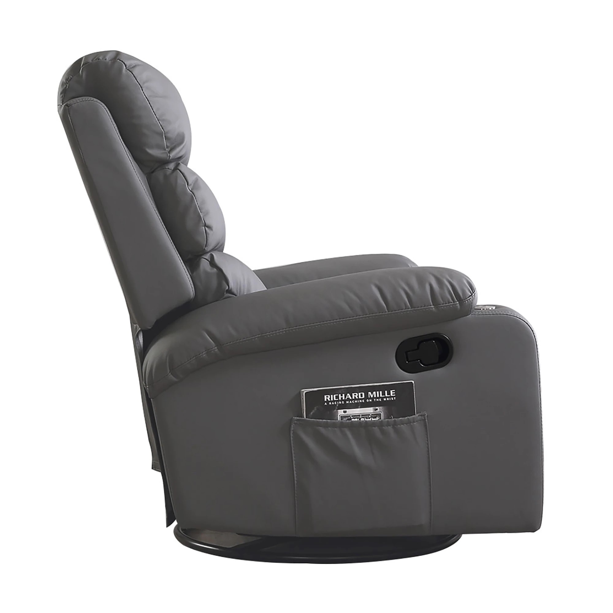 2 Levede Heated Massage Chair - Grey, 2 of 6