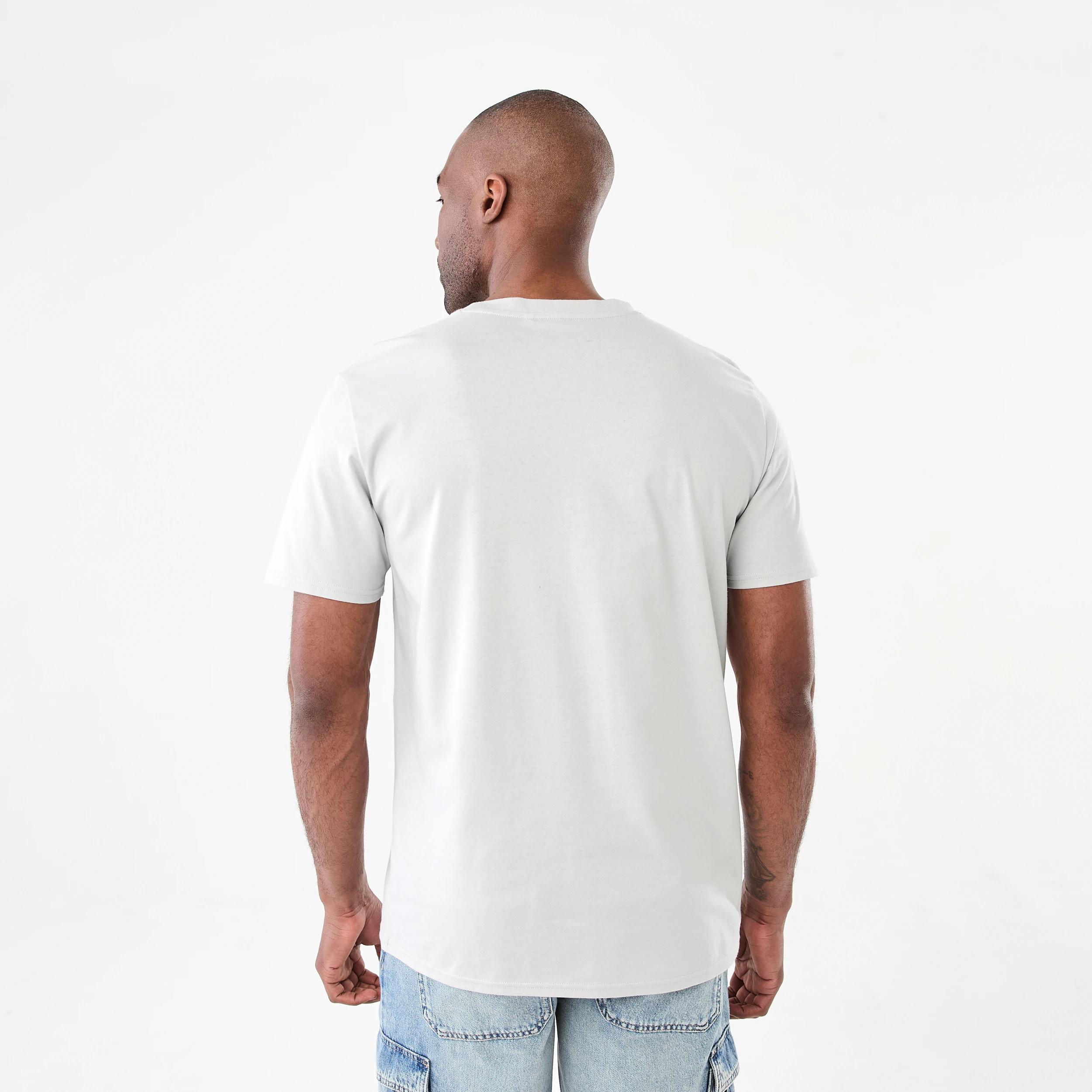 3 Australian Cotton Crew Neck T-shirt GRAY VIOLET, 3 of 5