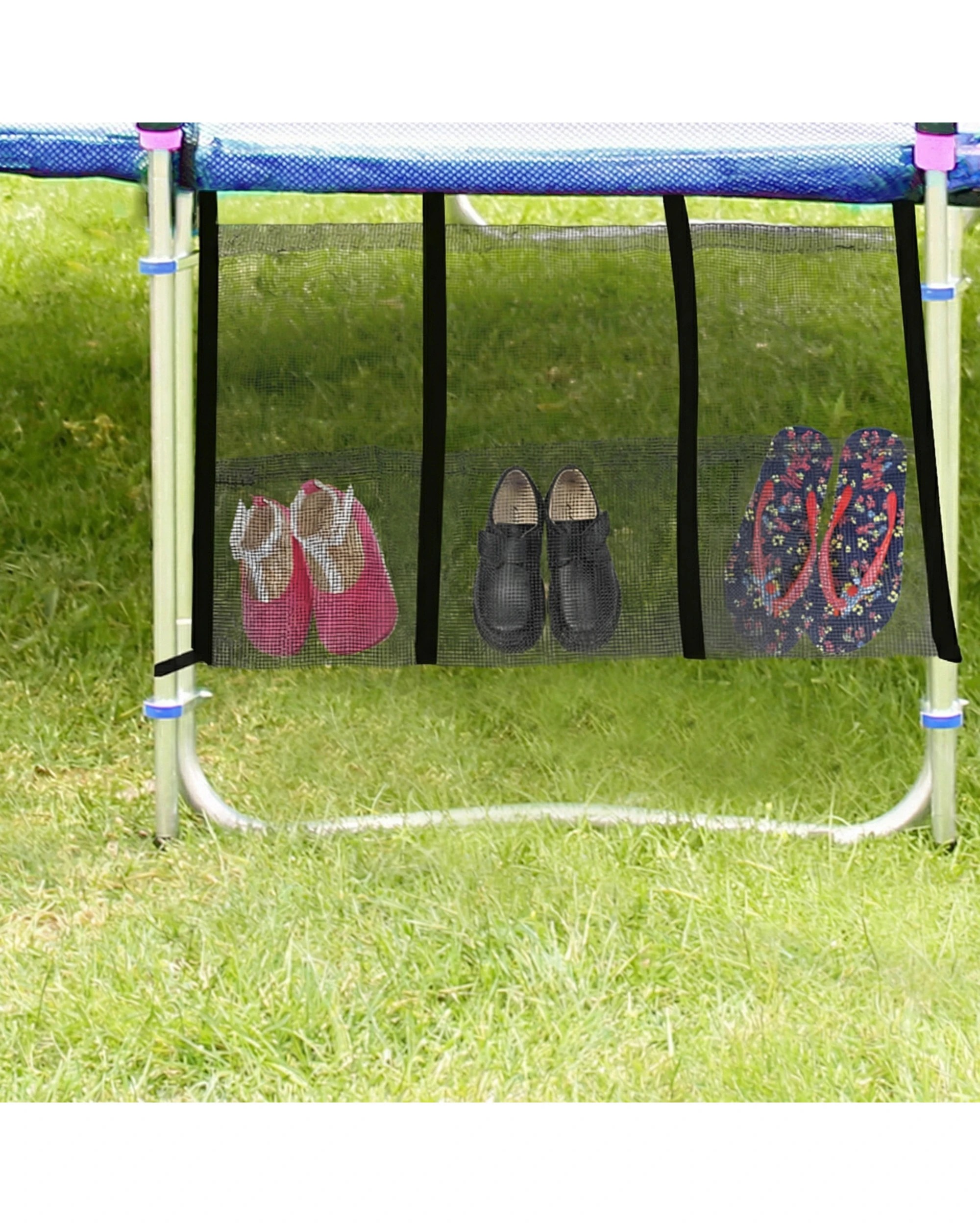7 Kahuna Blizzard 16 ft Trampoline with Net - Blue, 7 of 8