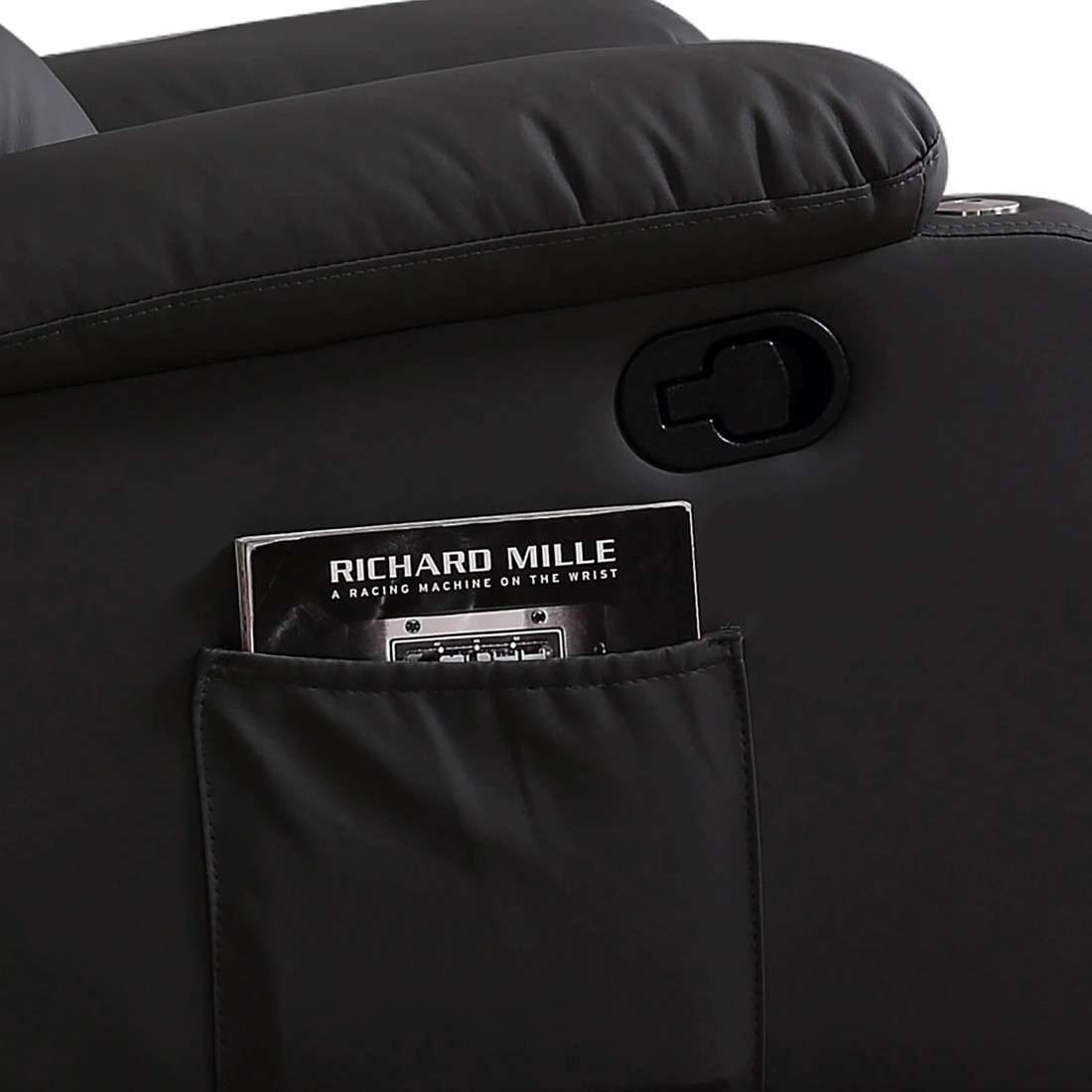 3 Levede Heated Massage Chair Dark - Grey, 3 of 6