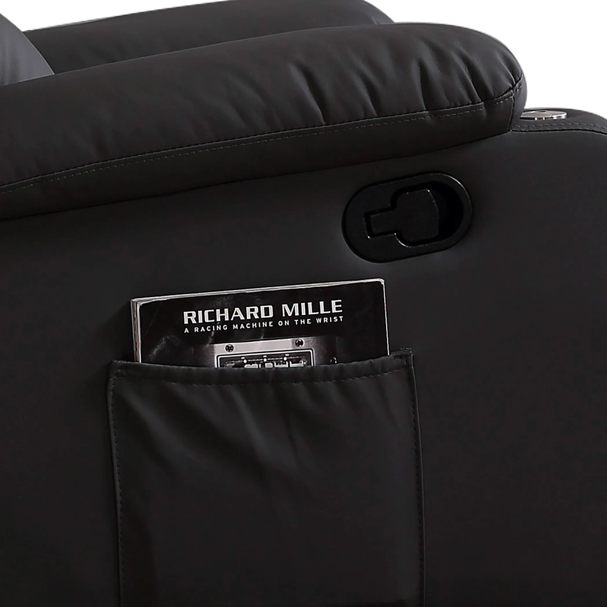 3 Levede Heated Massage Chair Dark - Grey, 3 of 6