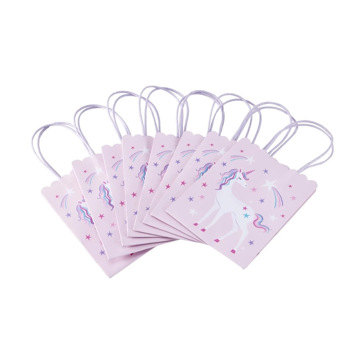 6 8 Pack Unicorn Loot Bags, 6 of 7