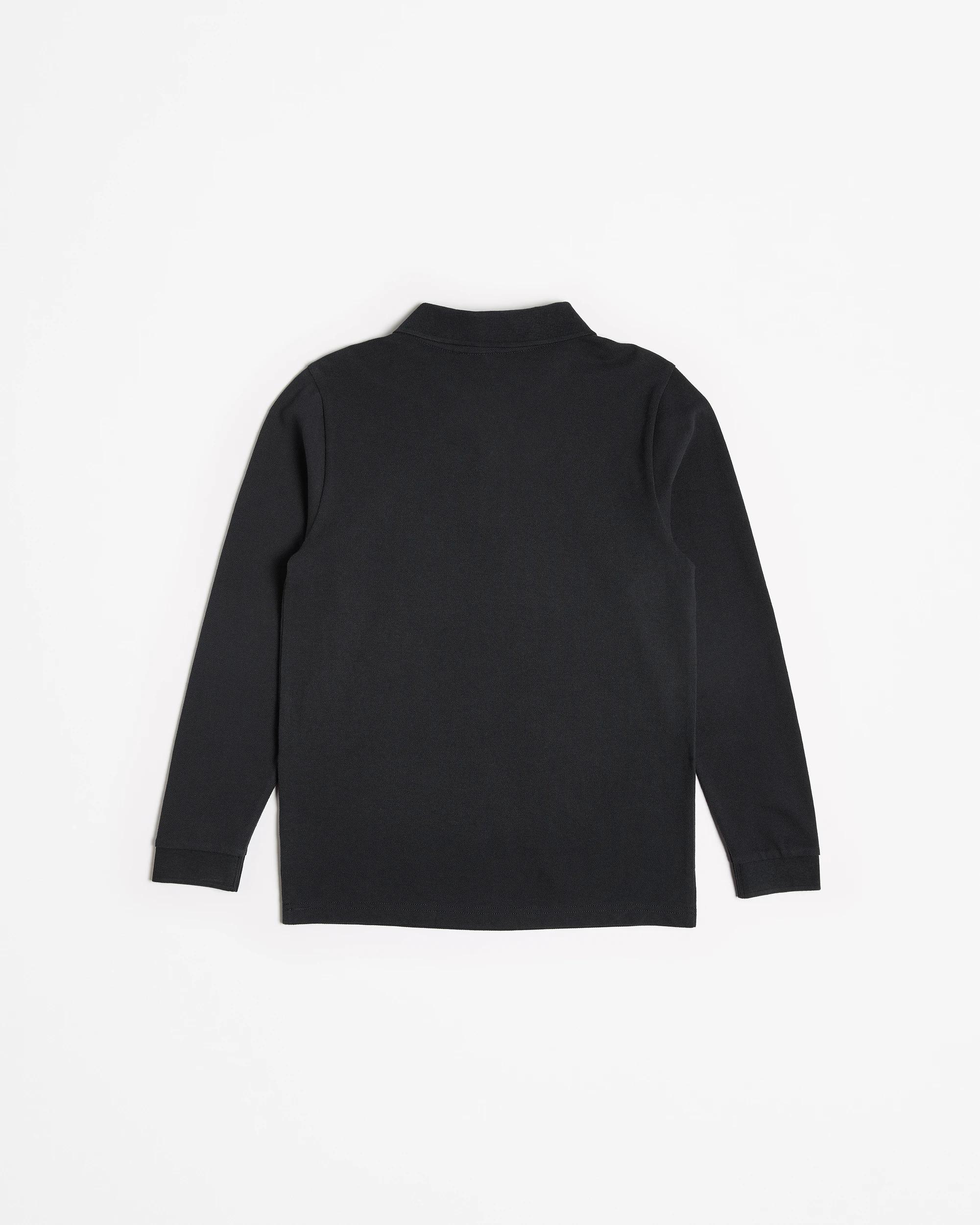 3 Target Australian Cotton School Long Sleeve Polo NAVY, 3 of 3