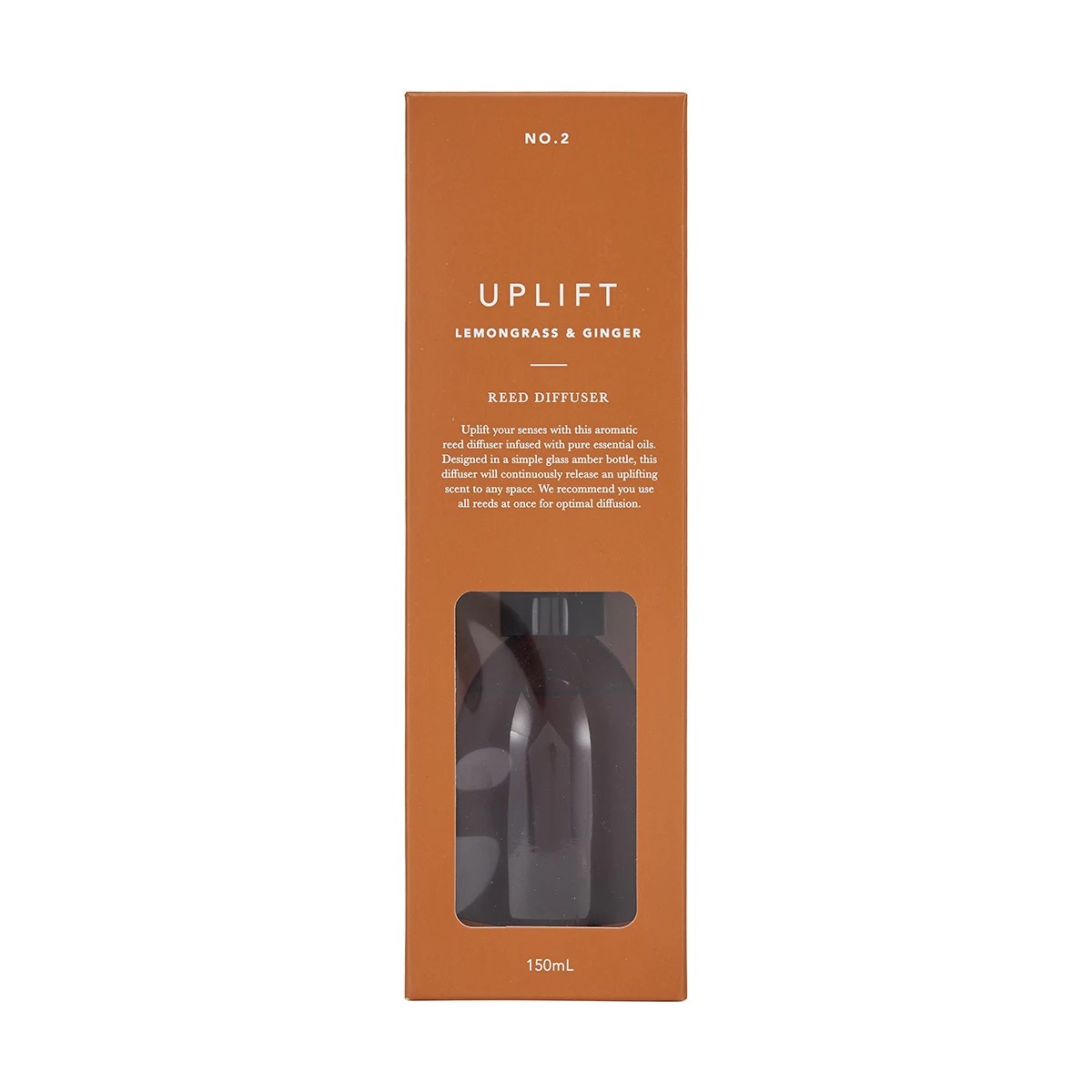 5 Uplift Lemongrass & Ginger Reed Diffuser 150ml, 5 of 5