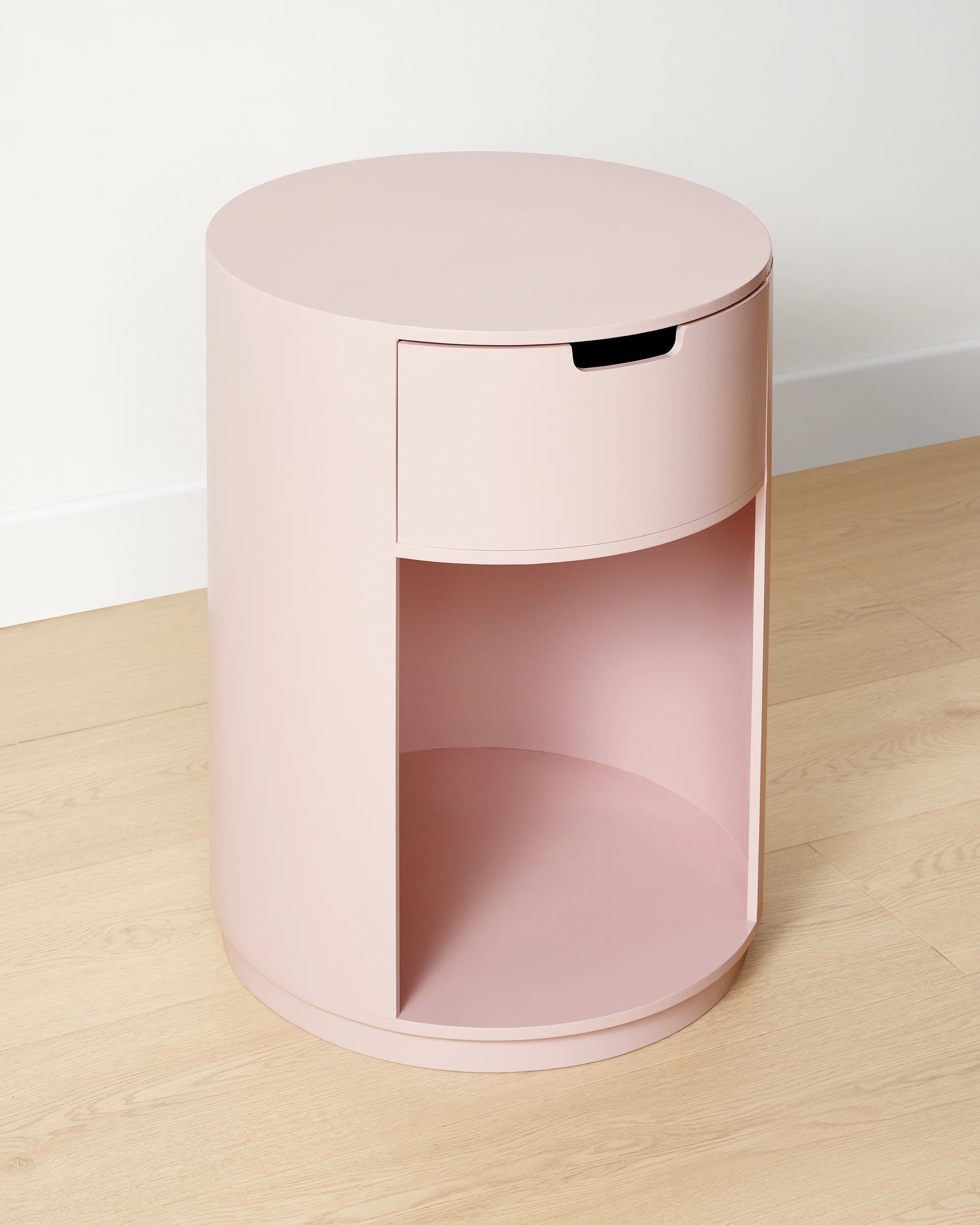 1 Chloe Bedside Table - Pink, 1 of 6