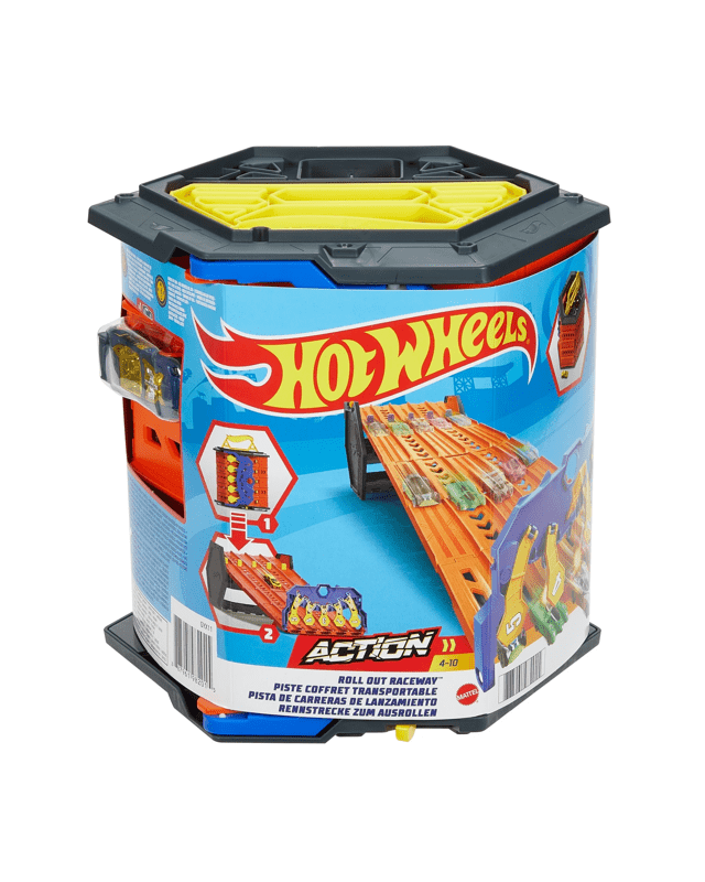 Hot Wheels Action Roll Out Raceway Track