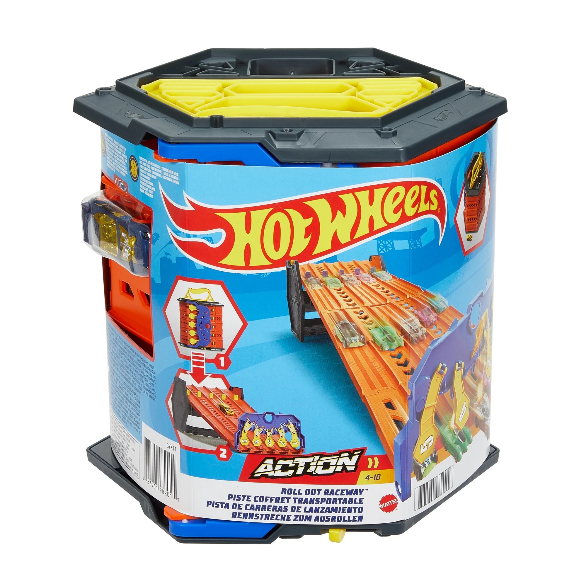 1 Hot Wheels Action Roll Out Raceway Track Set, 1 of 6