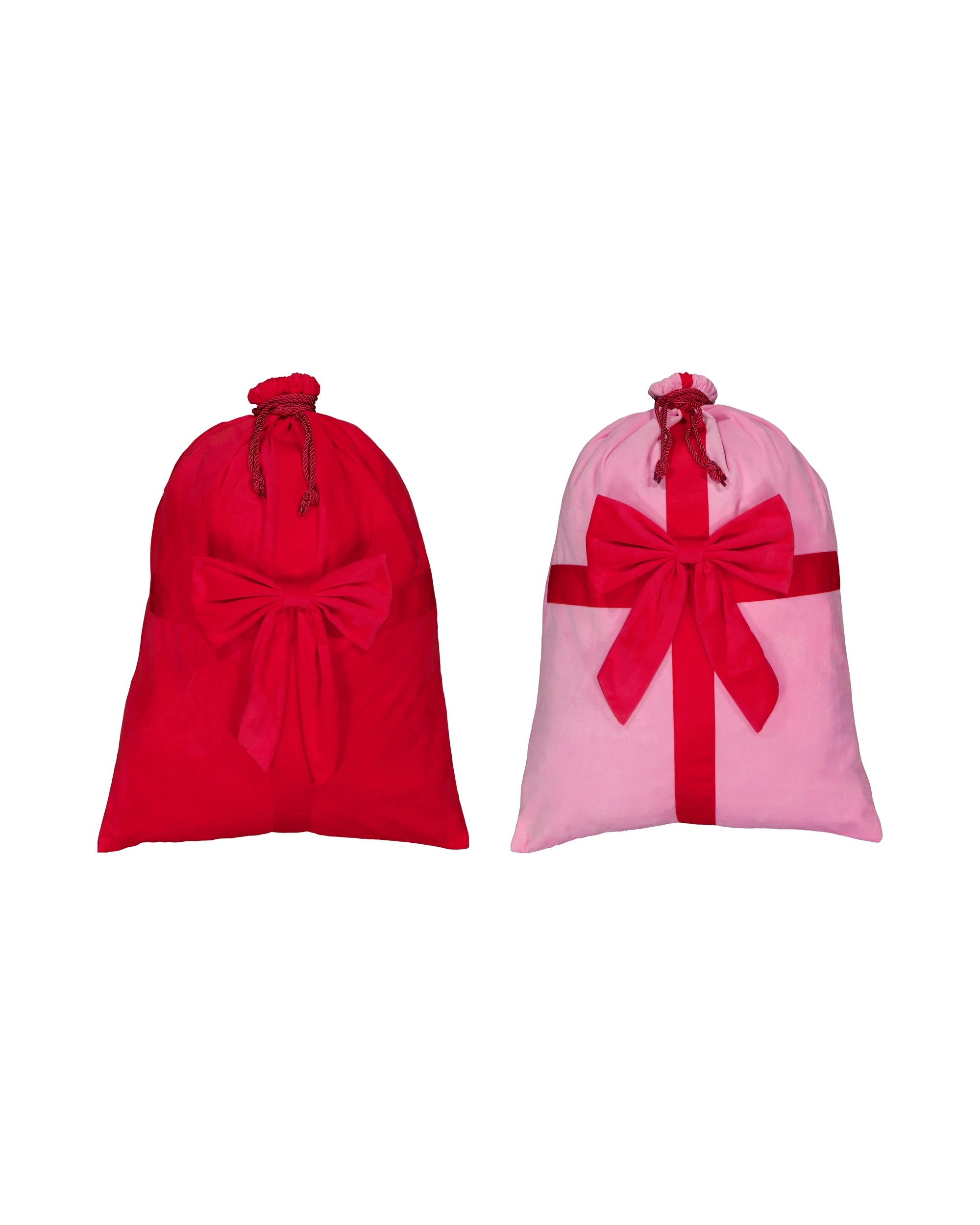 1 Bow Christmas Sack - Assorted, 1 of 4