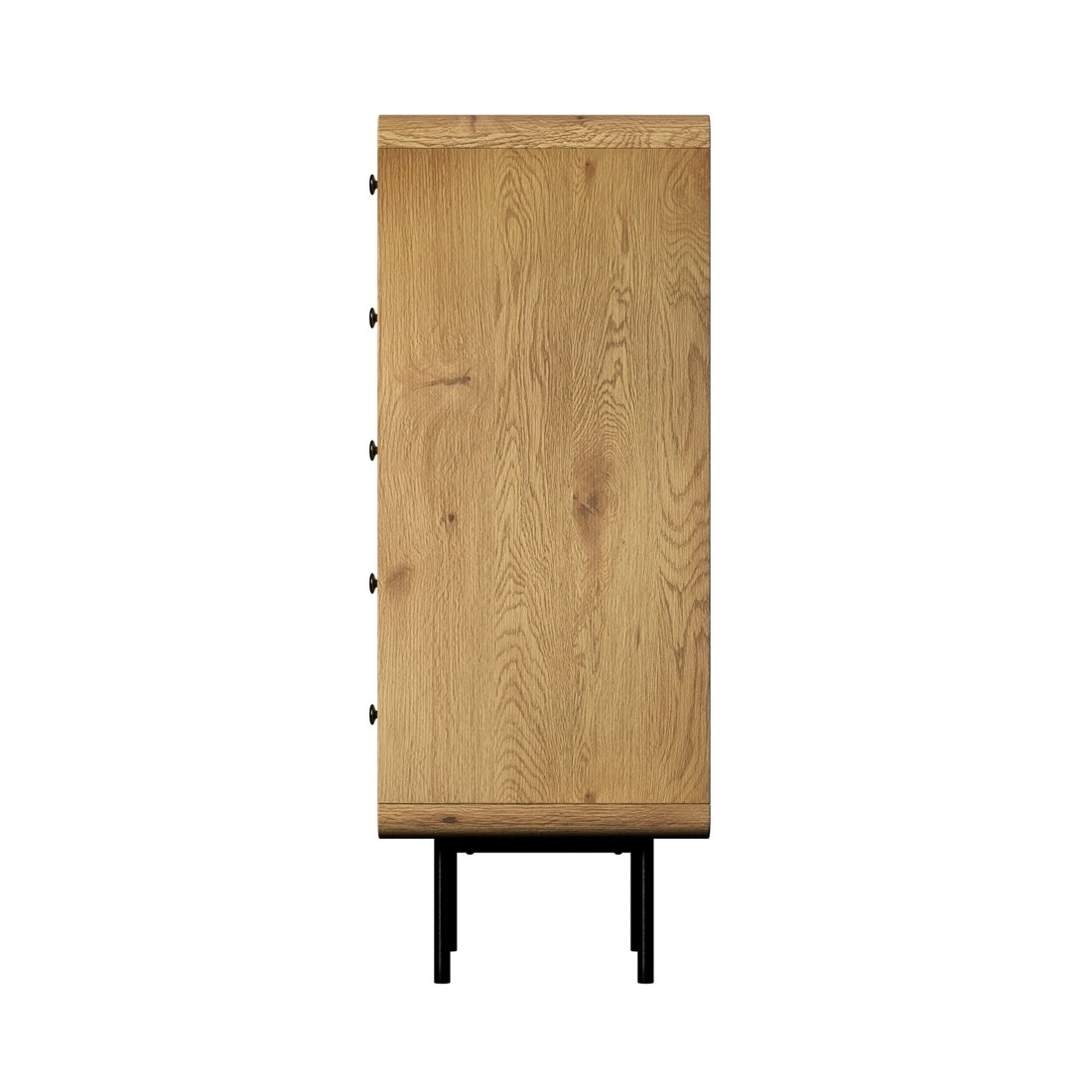 9 Oikiture 5 Chest Of Drawers Tallboy Storage Cabinet Dresser
 - Natural, 9 of 10