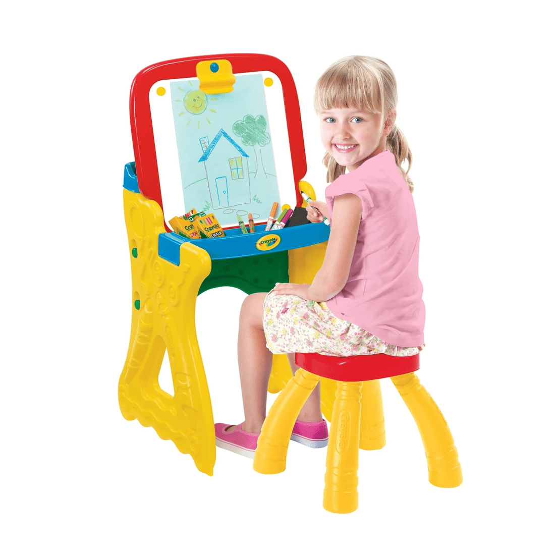 3 Crayola Play N Fold Art Studio - Multi, 3 of 10