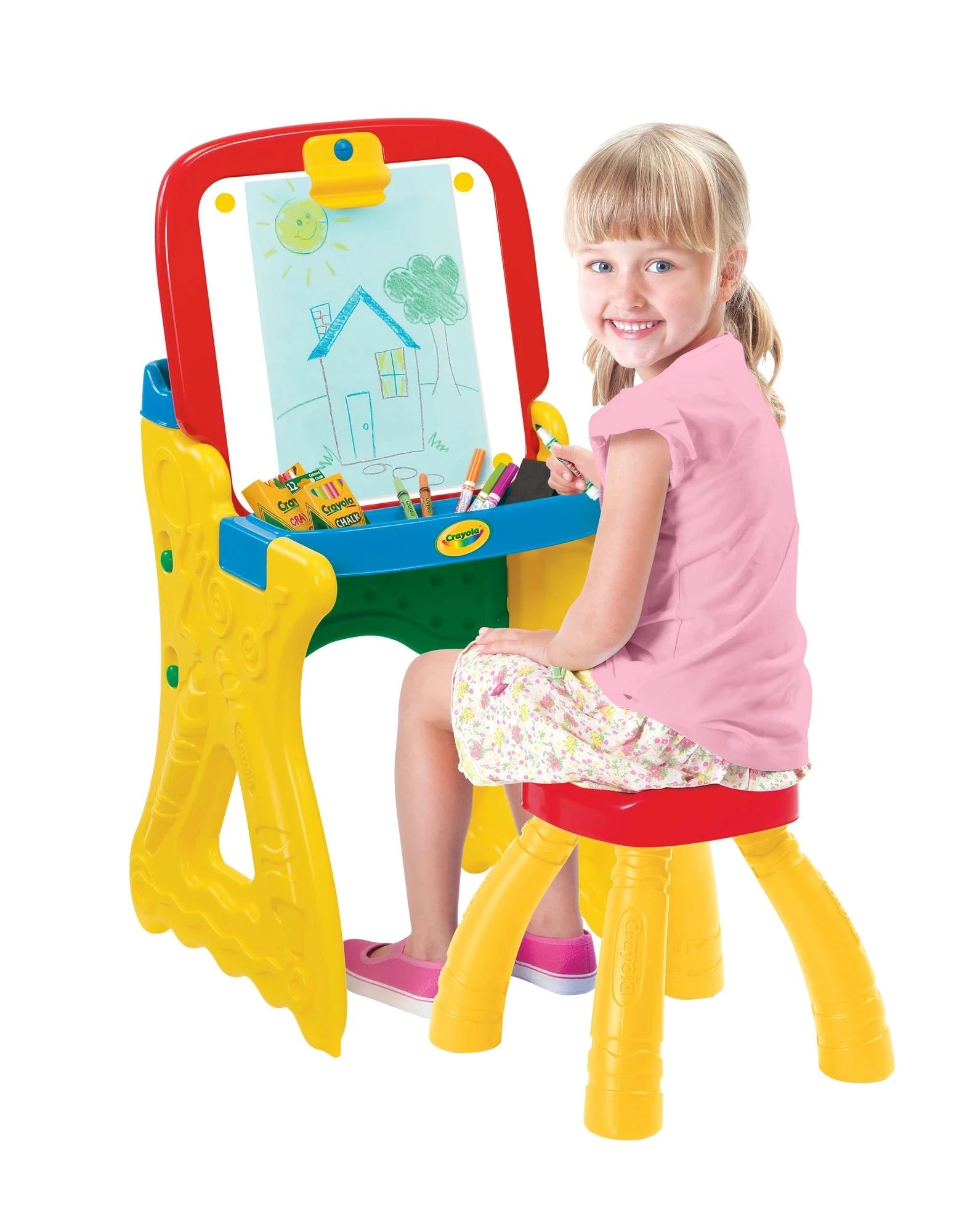 3 Crayola Play N Fold Art Studio - Multi, 3 of 9