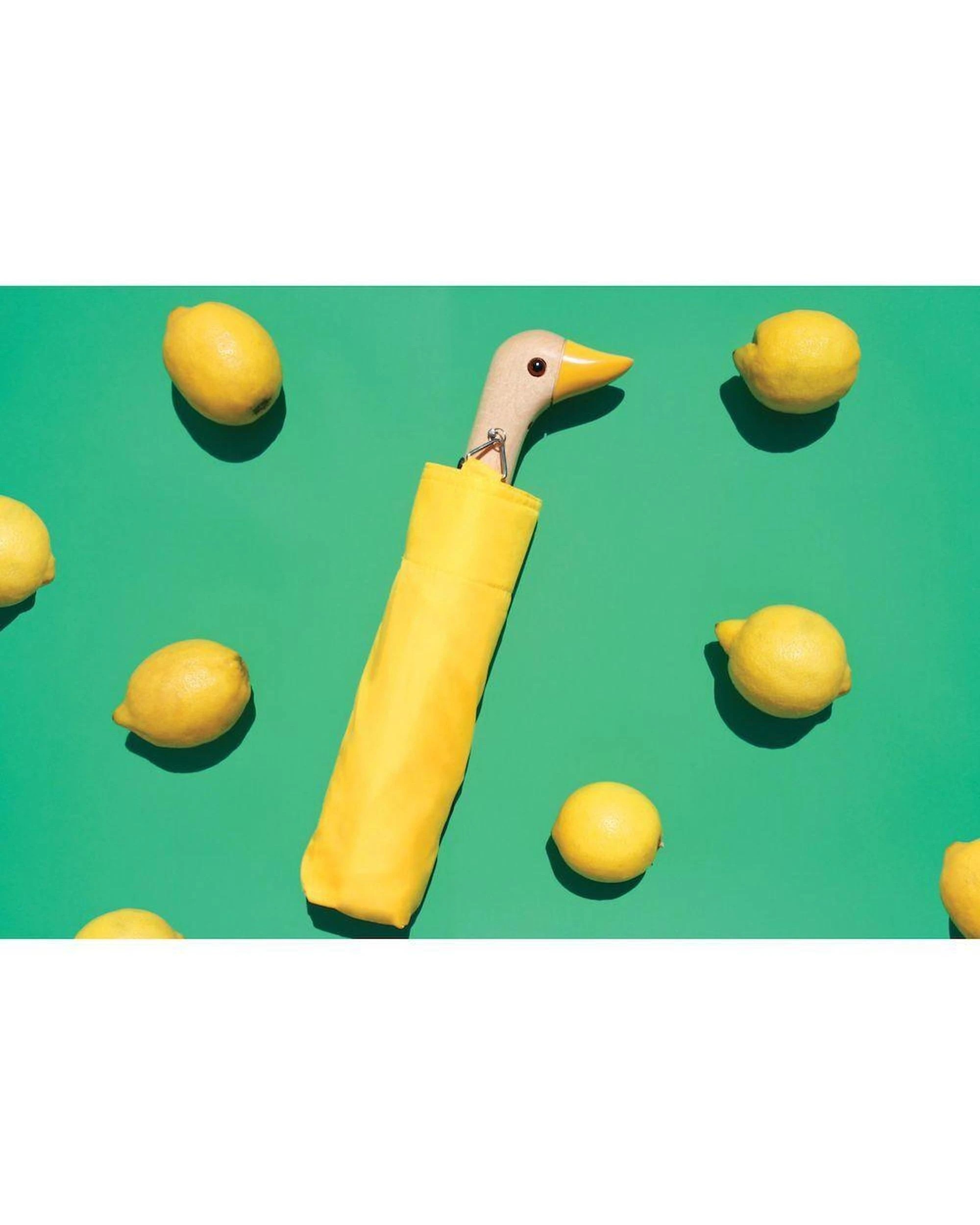 3 Original Duckhead Duck Umbrella Compact  Yellow  5 x 7 x 35cm, 3 of 7