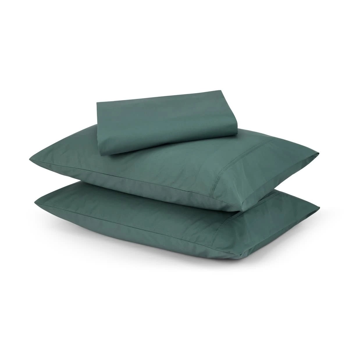 1 250 Thread Count Cotton Rich Sheet Set - Queen Bed, Teal, 1 of 7