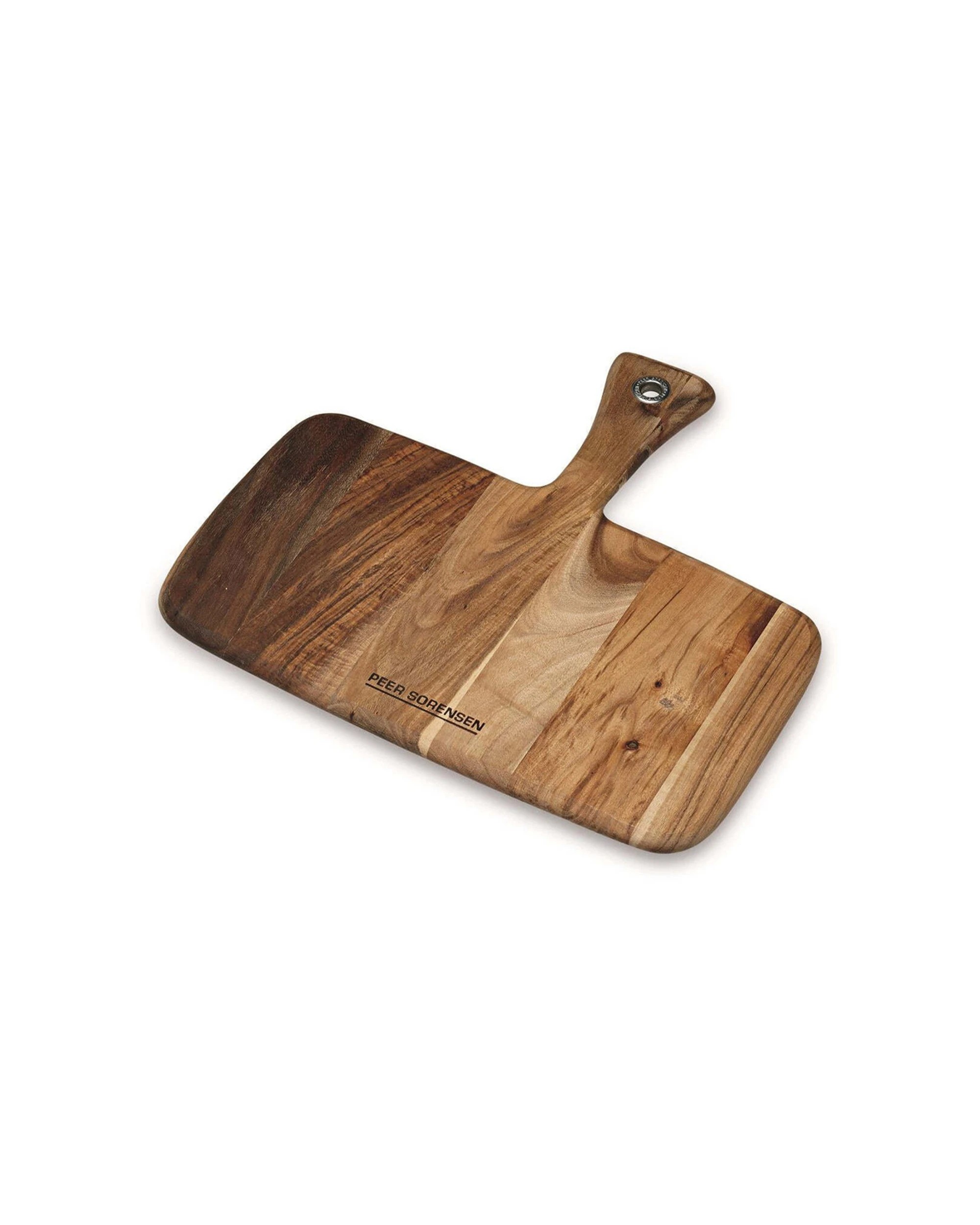 1 Peer Sorensen Acacia Wood Rectangular Serving Board Handle Double Sided - Brown, 1 of 3