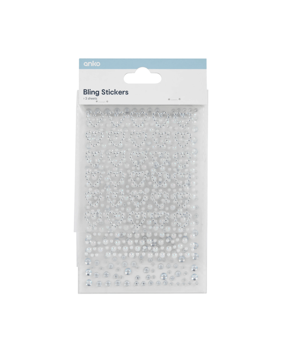 Bling Stickers - Heart