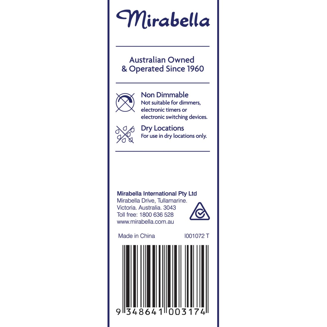 4 Mirabella E14 5W LED Warm White Candle Bulb, 4 of 6