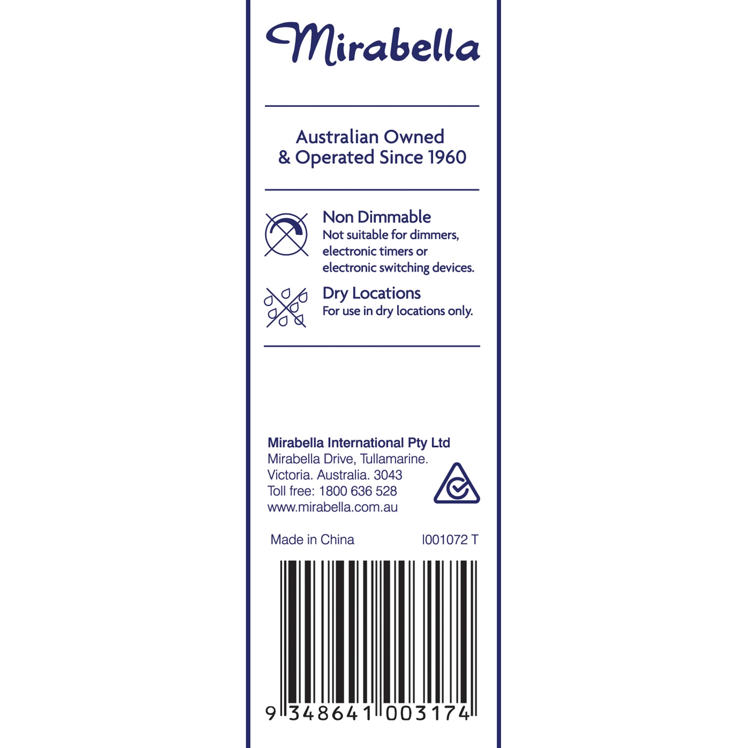 4 Mirabella E14 5W LED Warm White Candle Bulb, 4 of 6