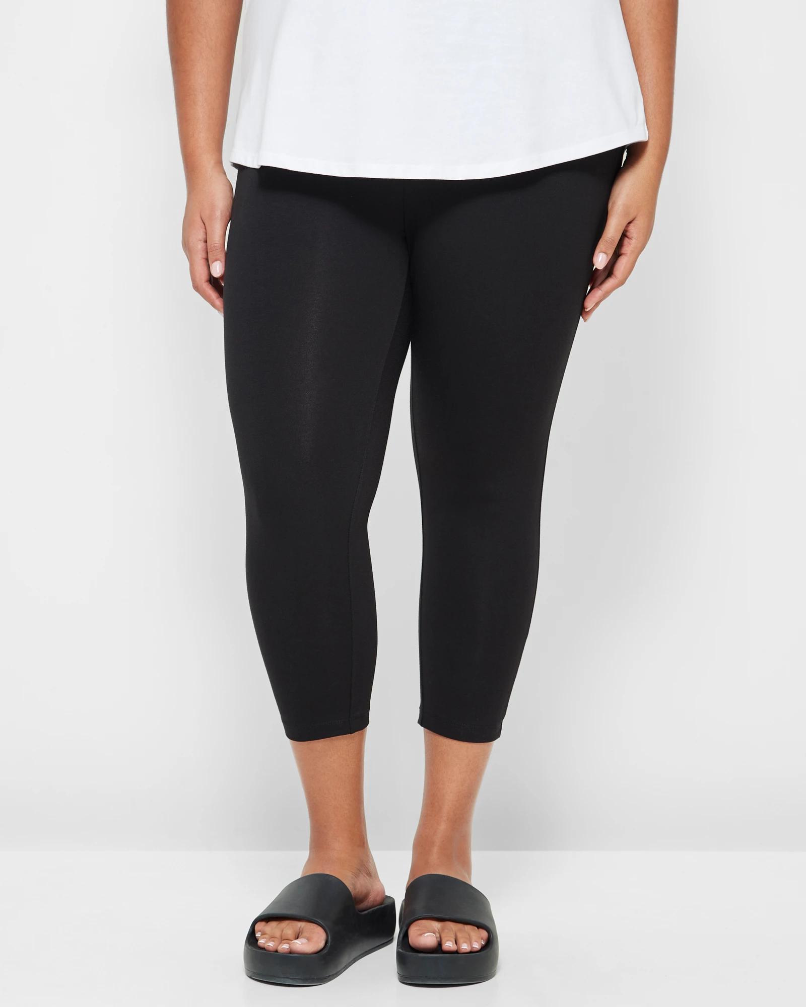 8 Target Curve 3/4 Length Leggings BLACK, 8 of 10