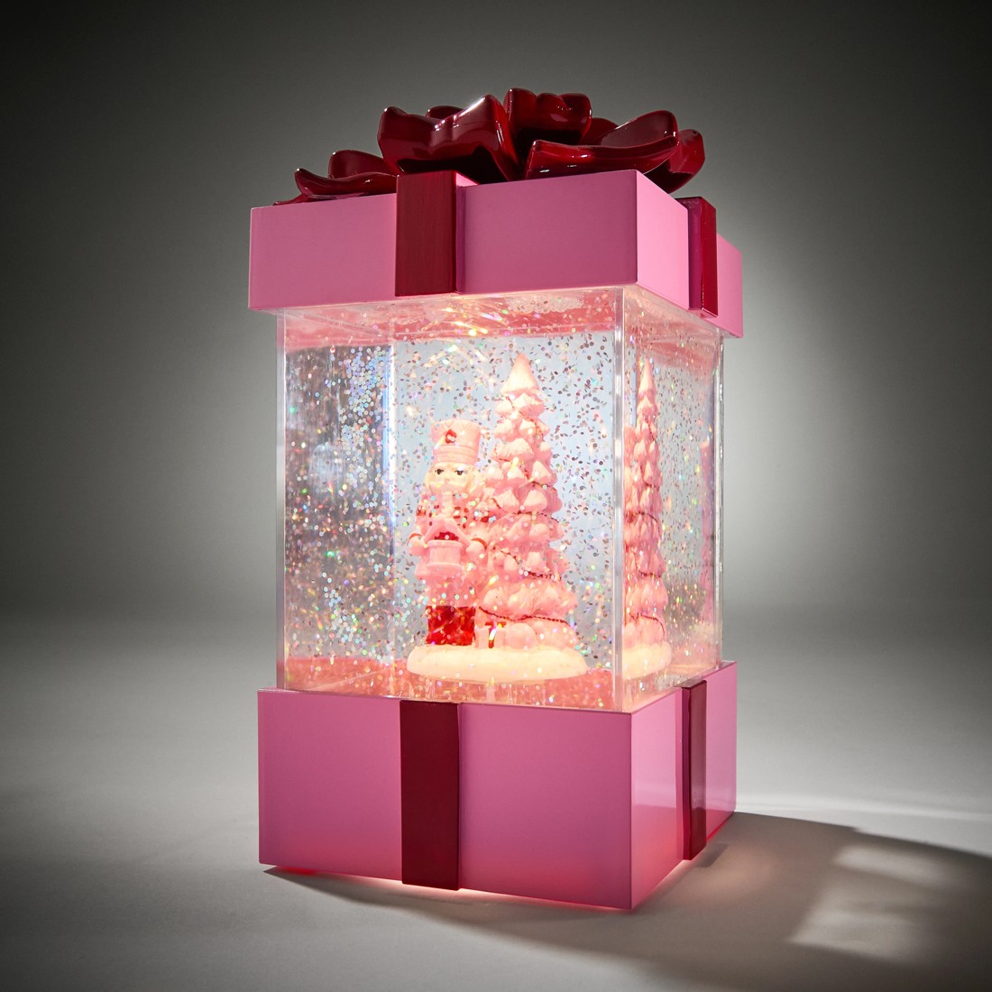 1 Light & Sound Present Snow Globe, 1 of 8