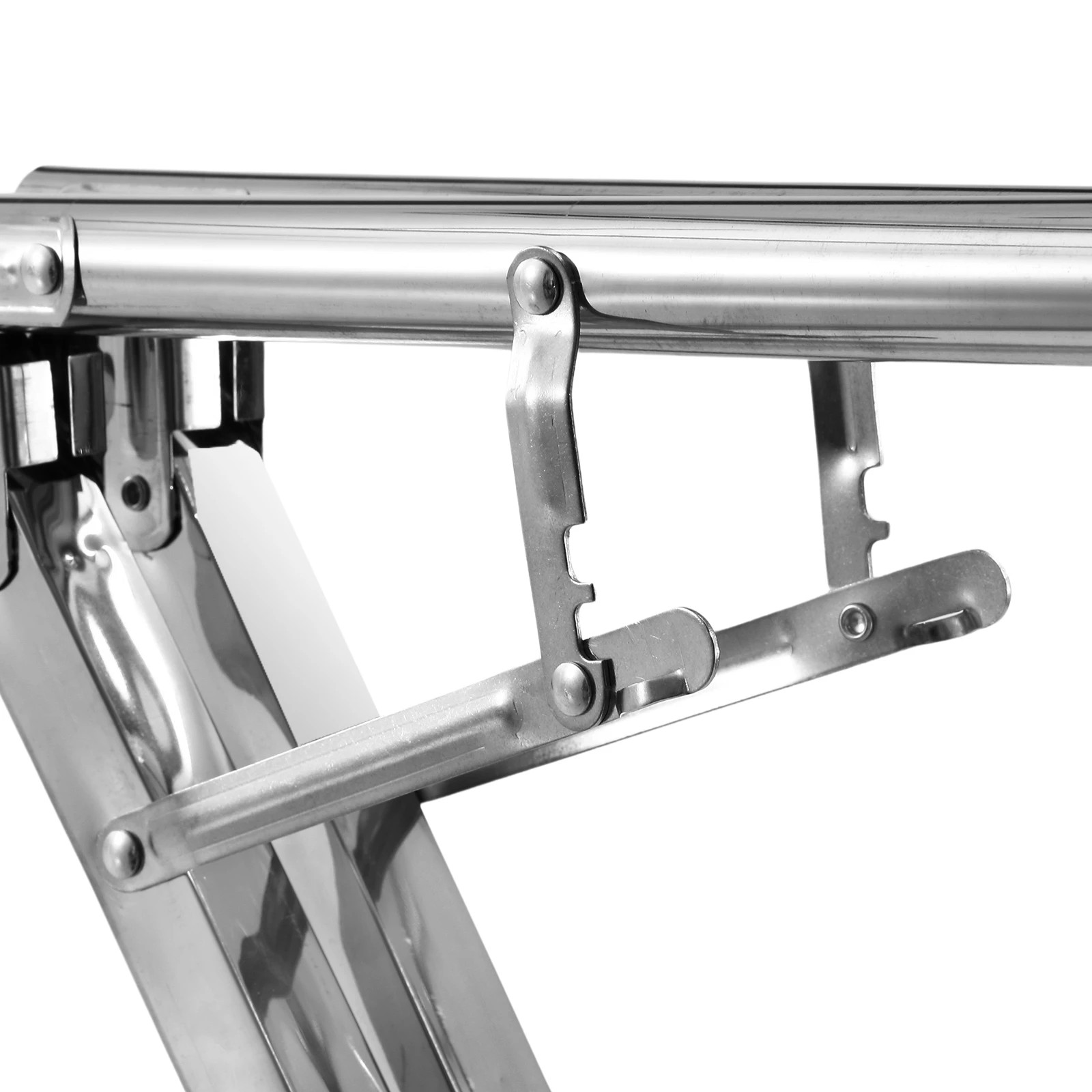 5 LUXSUITE Clothes Drying Airer Stainless Steel Garment Rack Laundry, 5 of 5