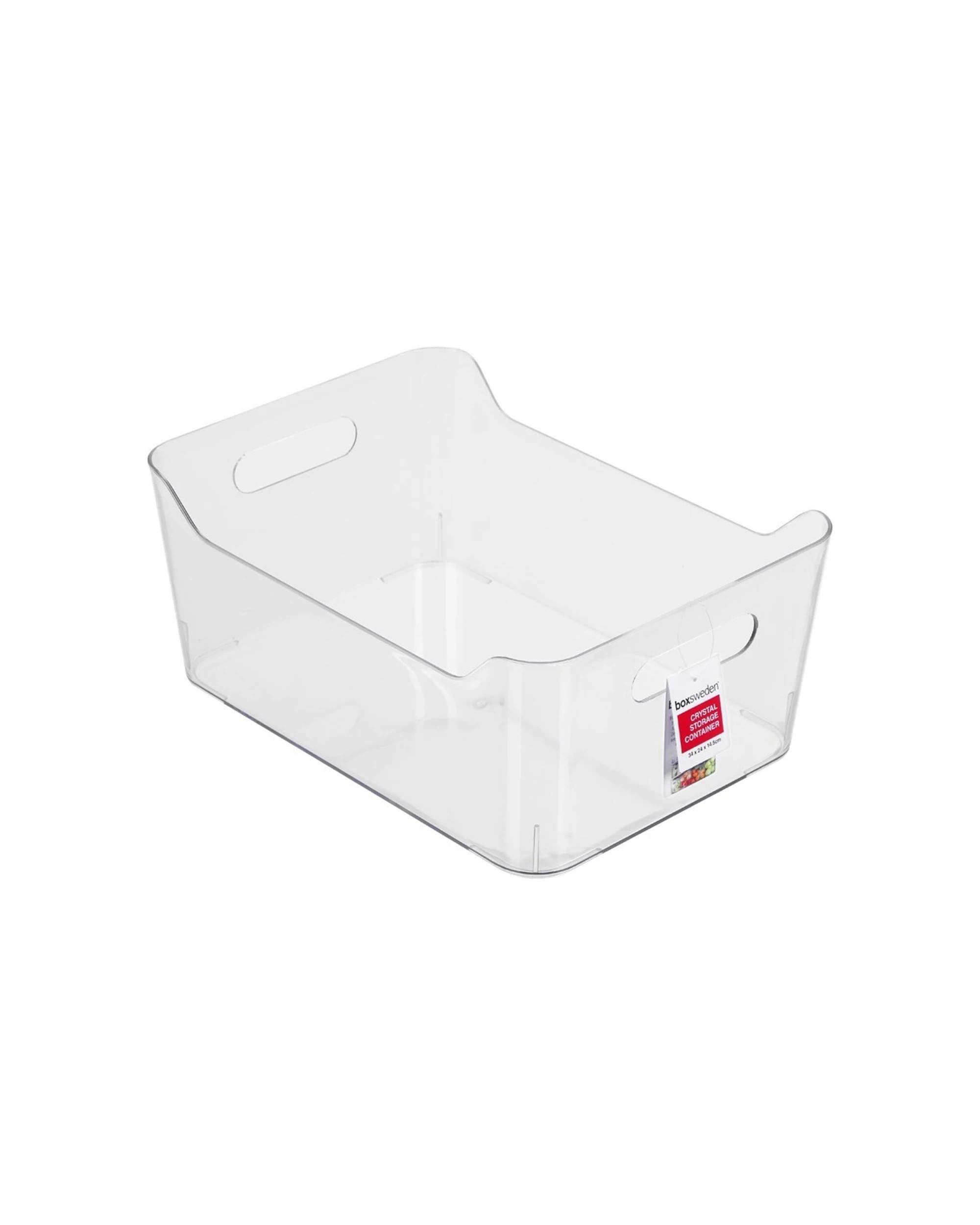 4 Boxsweden Crystal Storage Container 34cm X 24cm X 14.5cm Carry Handles - Assorted, 4 of 5