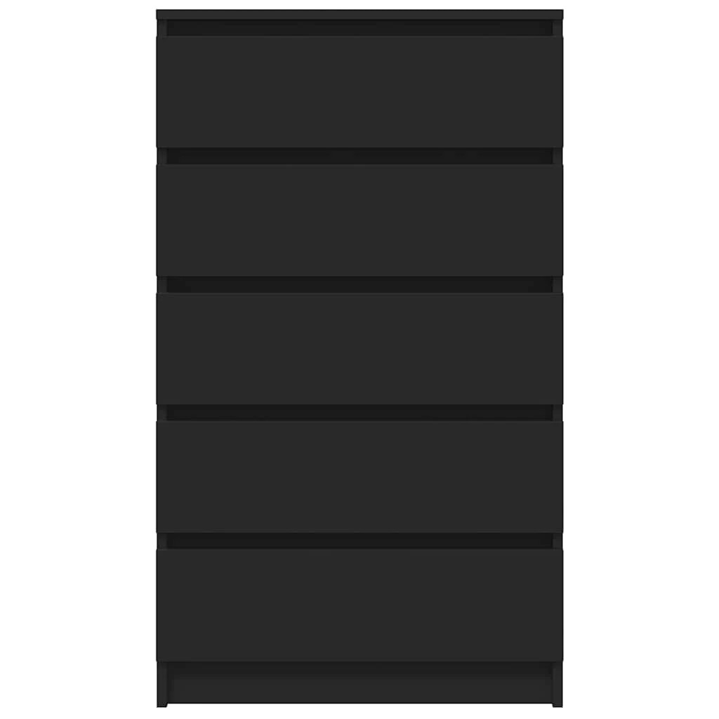 4 vidaXL drawer cabinet Ample Storage - Black, 4 of 10