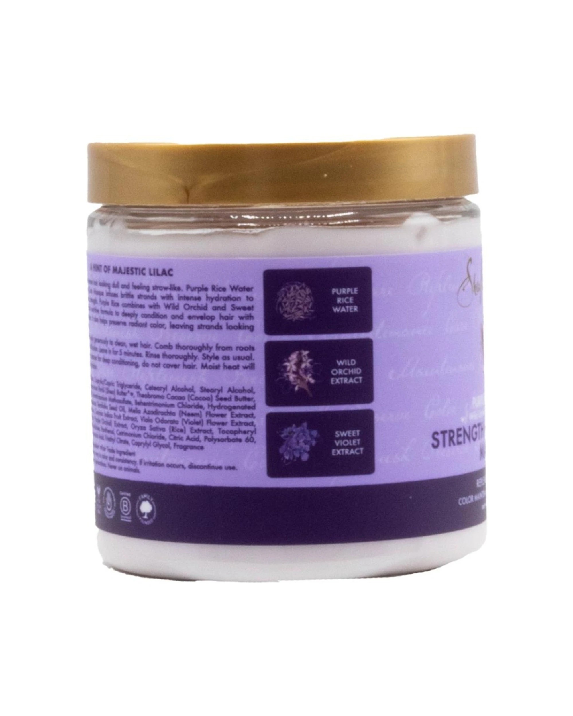 3 Shea Moisture 6PK Strength Colour Care Hair Masque 227g Rice Water - Multi, 3 of 5