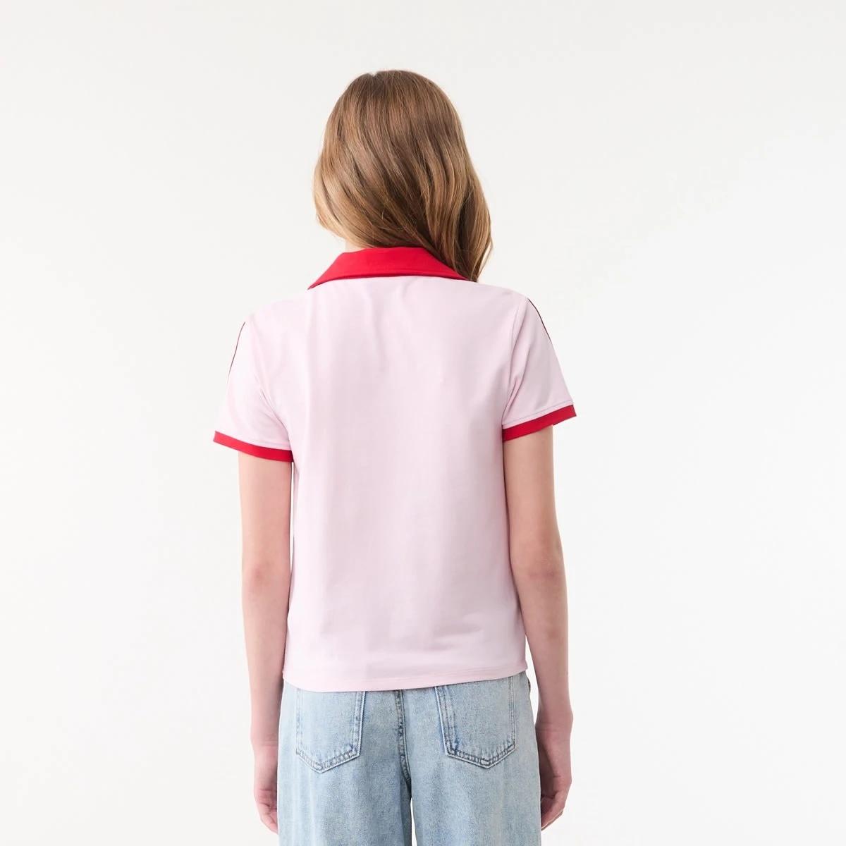 2 Polo T-shirt RED CHERRY HEART, 2 of 6