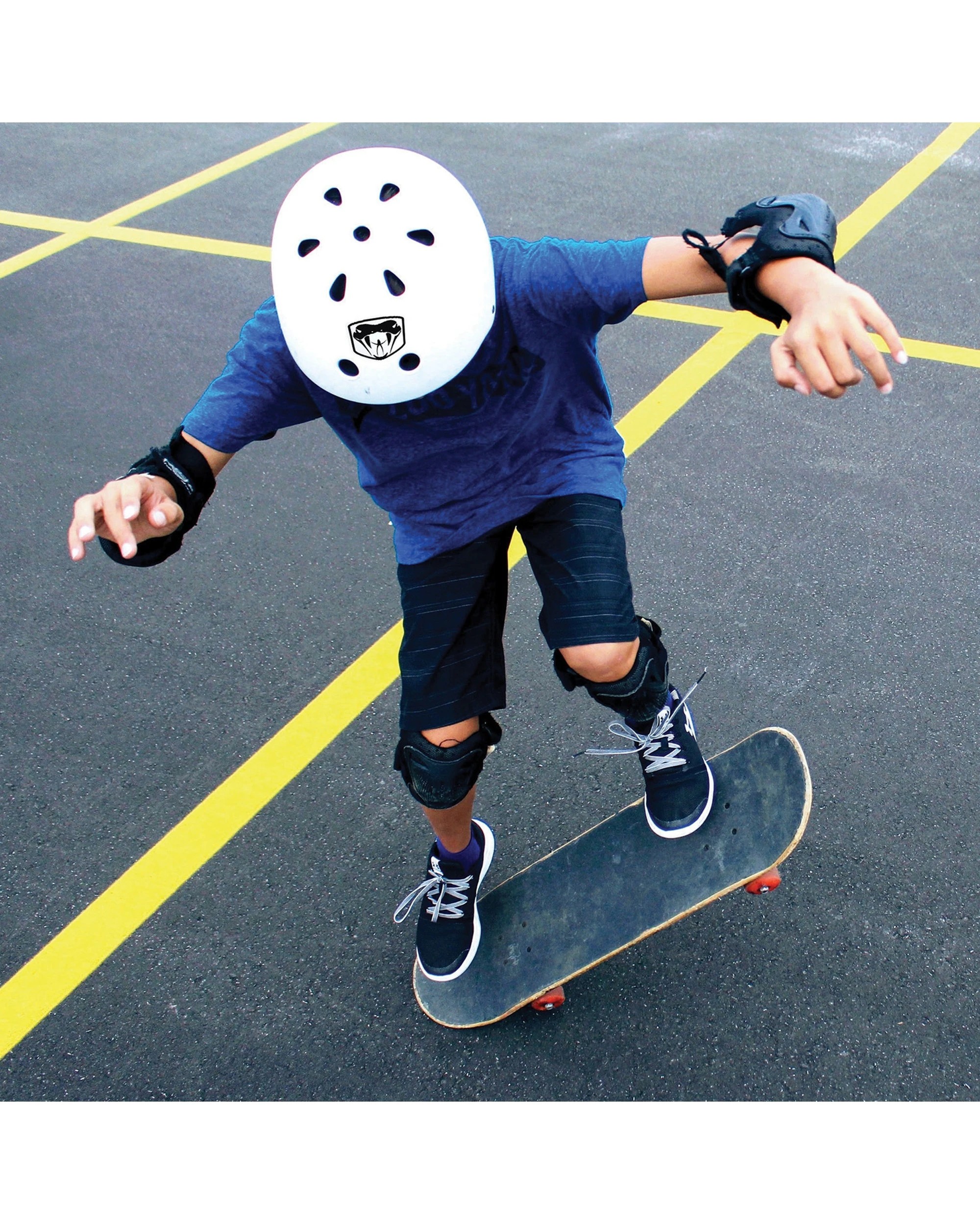 3 Adrenalin Skate & Scooter Helmet - White, 3 of 3
