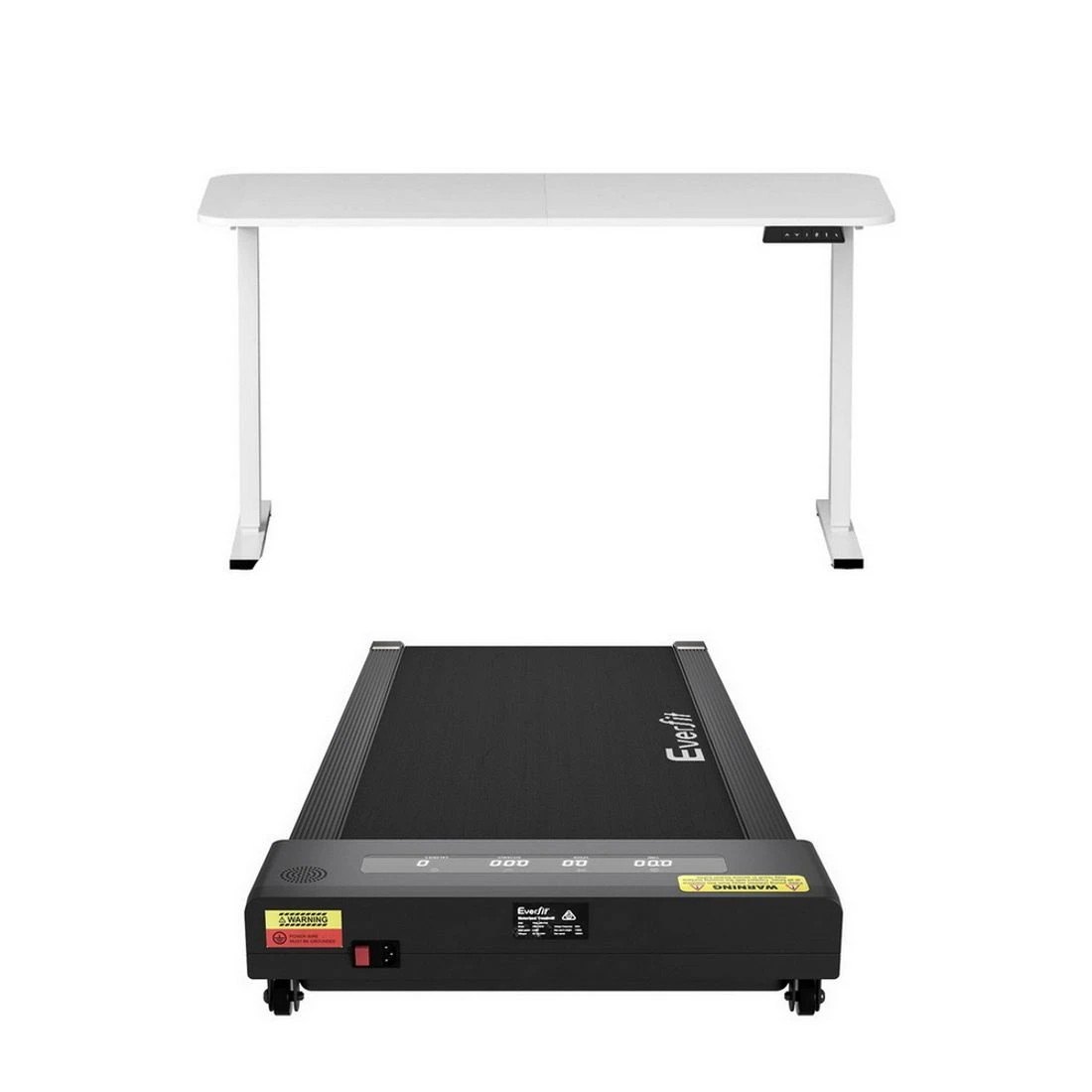 3 Artiss Electric Treadmill with 140cm Automatic Standing Desk Walking Pad 400mm - Multi, 3 of 9