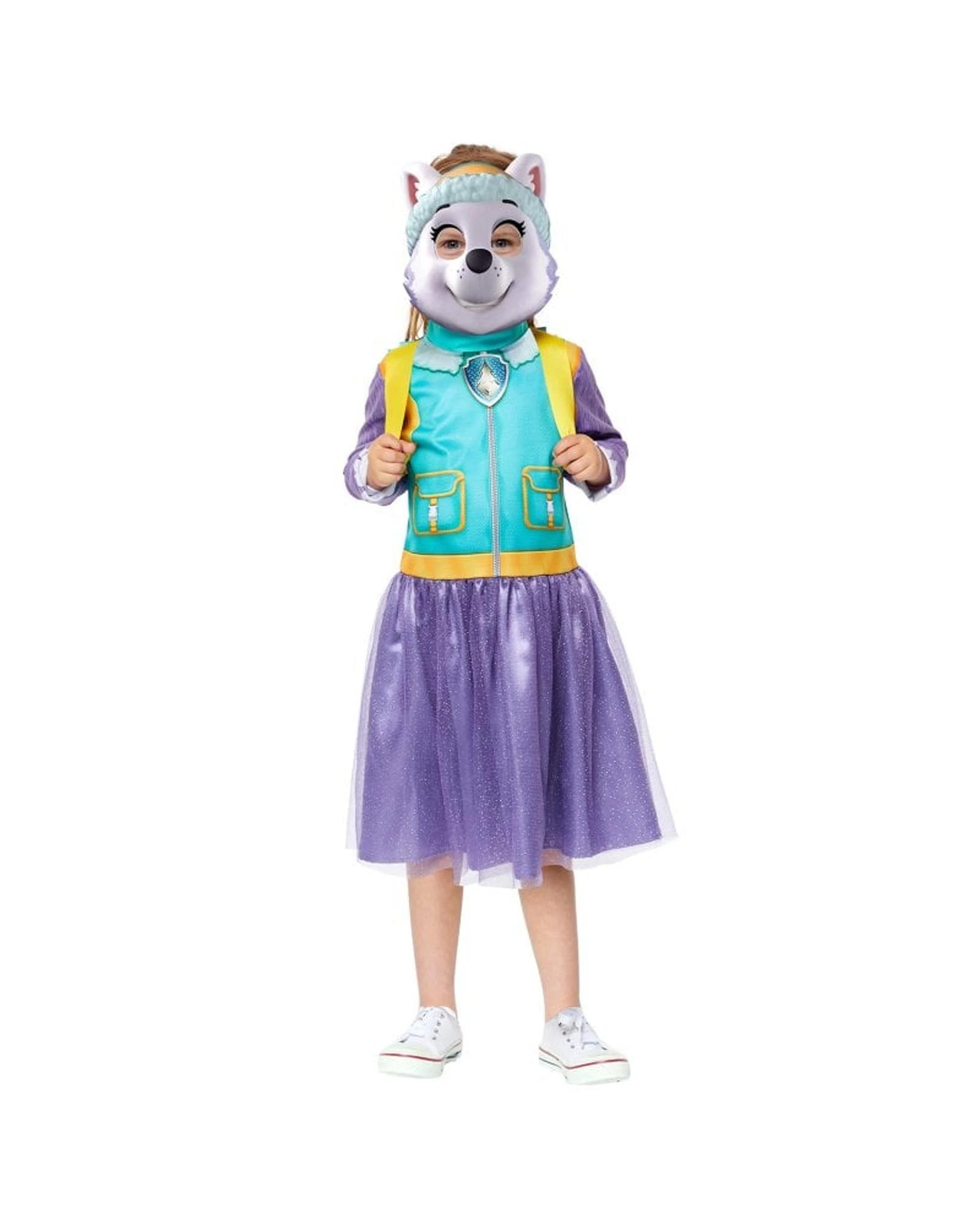 1 Paw Patrol Everest Child Costume Size 3-4 Years, 1 of 5