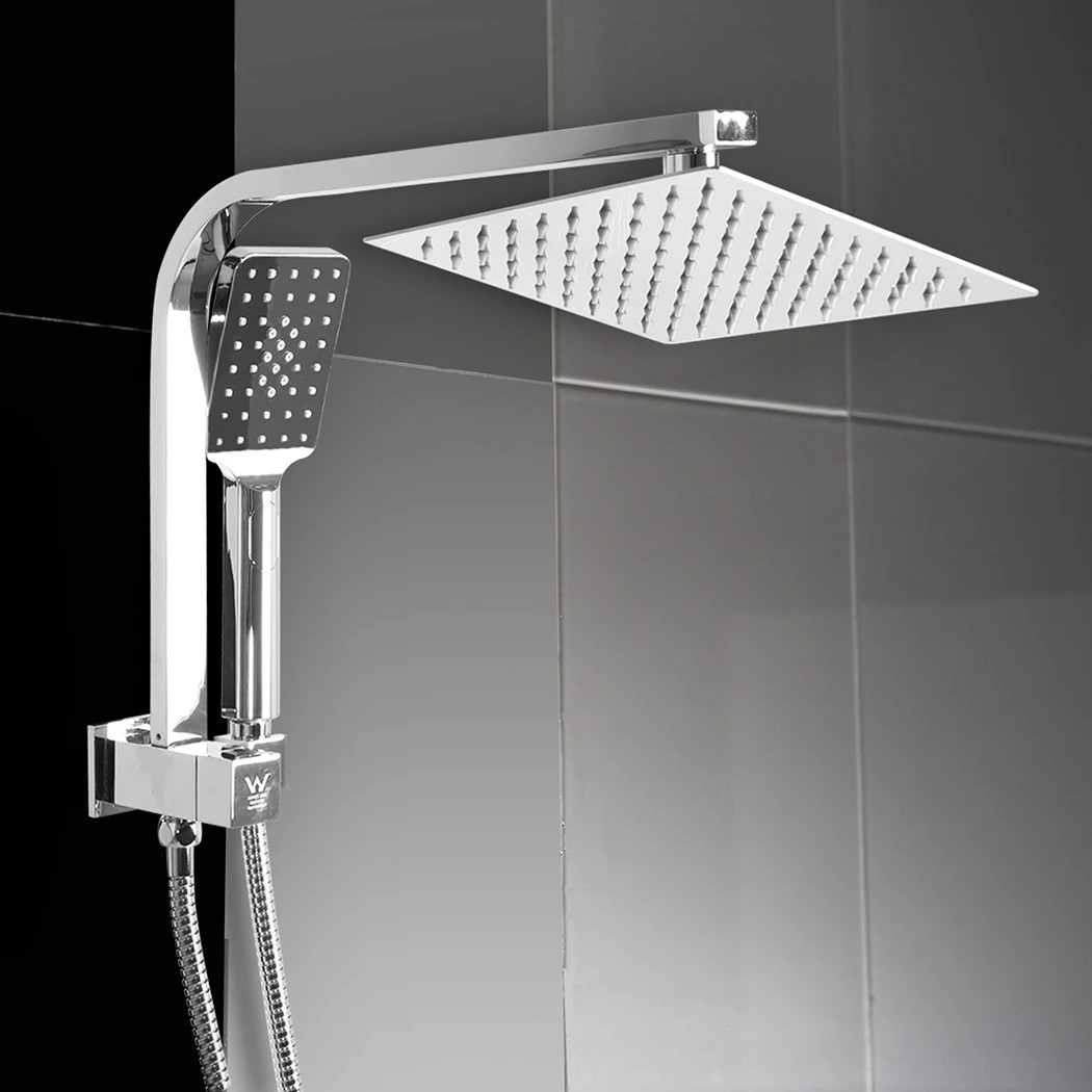 8 Traderight WELS 10'' Rain Shower Head Set Taps Mixer Handheld, 8 of 8