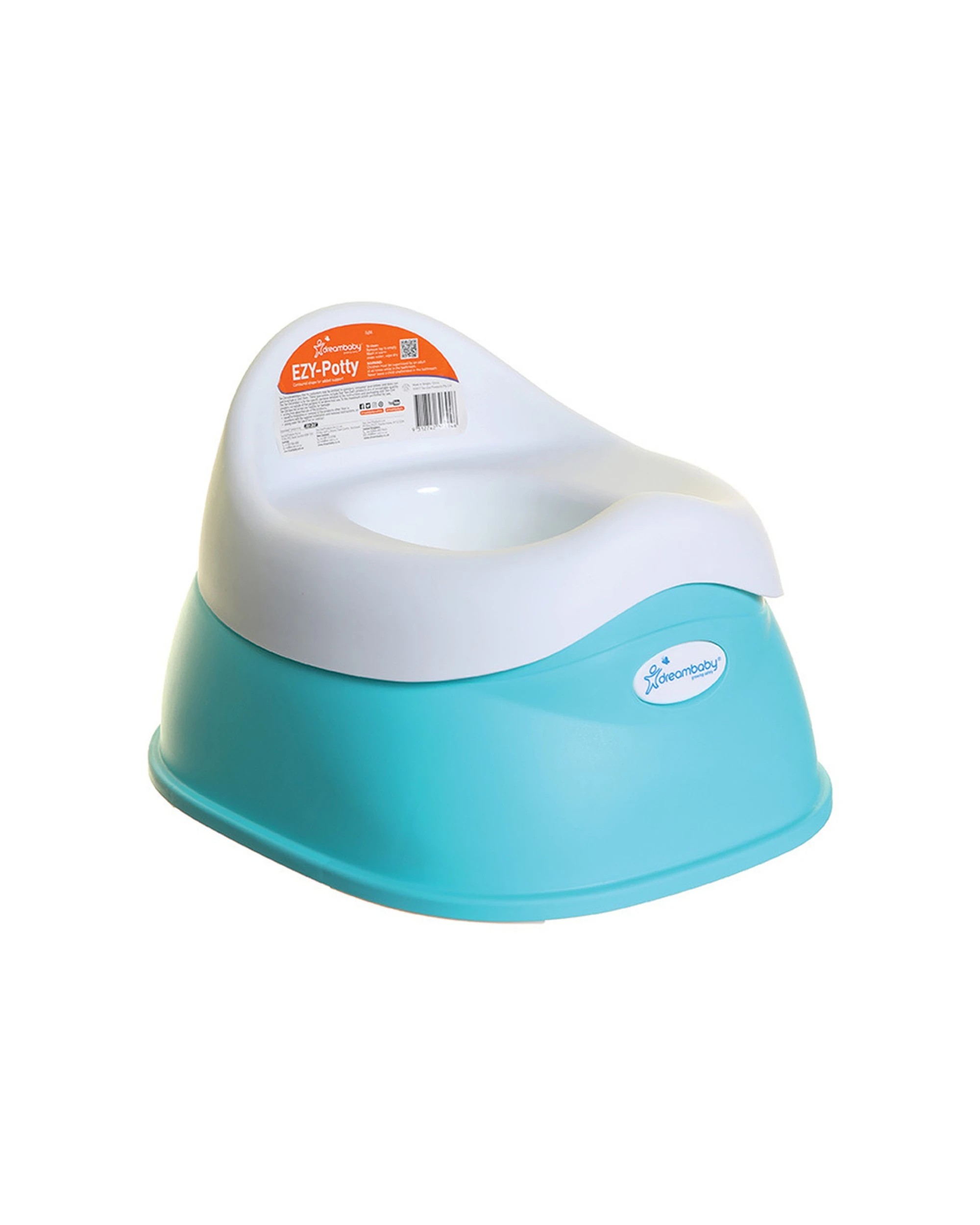 1 Dreambaby Ezy Potty Lightweight Toddler Toilet Training Potty In Aqua Colour
 - Blue, 1 of 2
