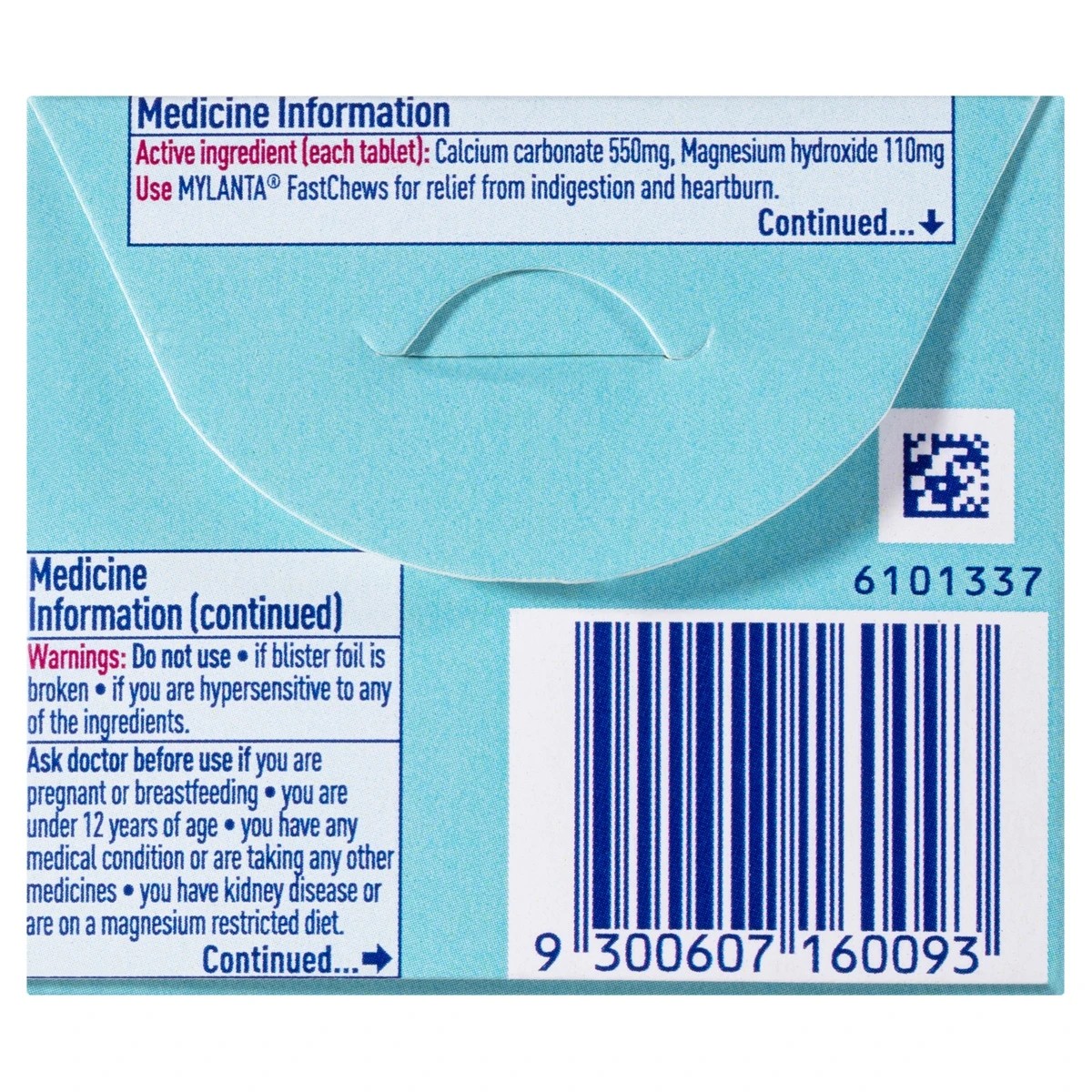 3 8 Pack Mylanta 2Go Antacid FastChews Tablets Mint, 3 of 6