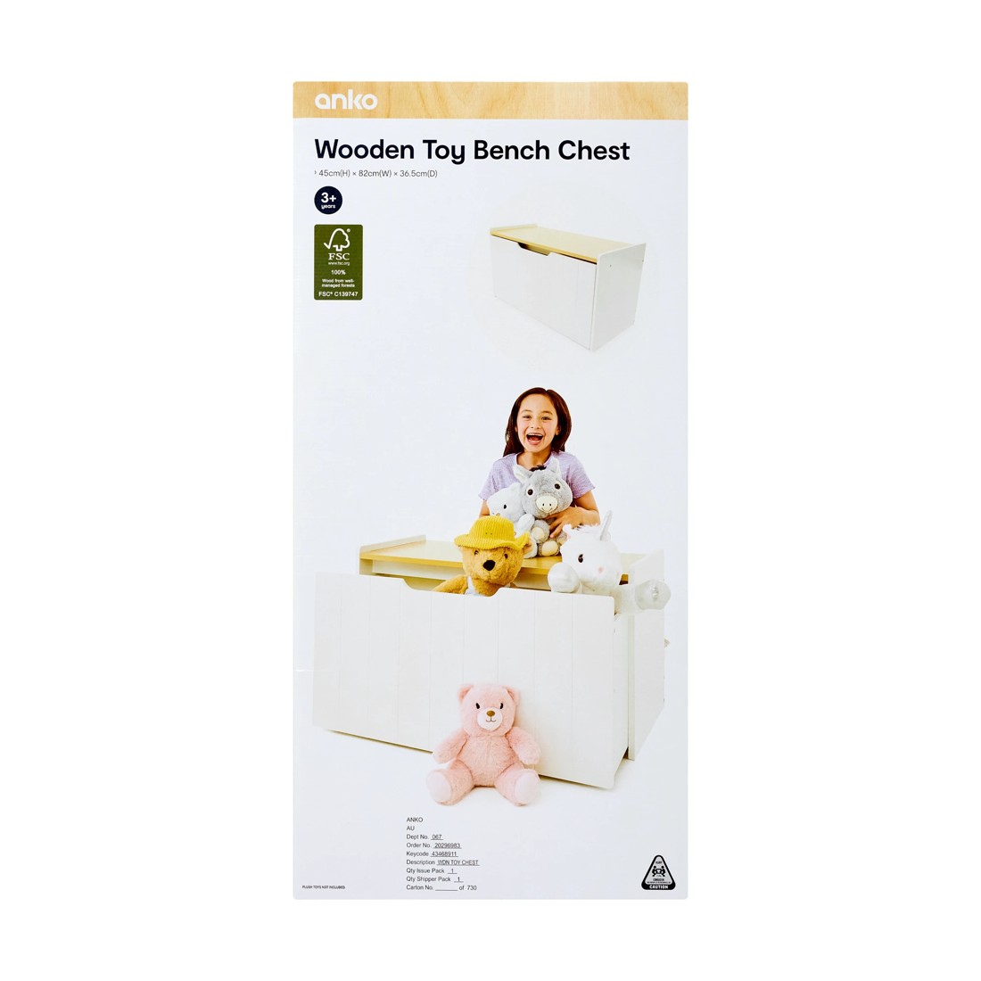 10 Wooden Toy Bench Chest, 10 of 10